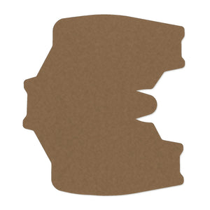 A*B Arms Urban Sniper Stock (USS/X/XDE) wrap kit outline, Coyote