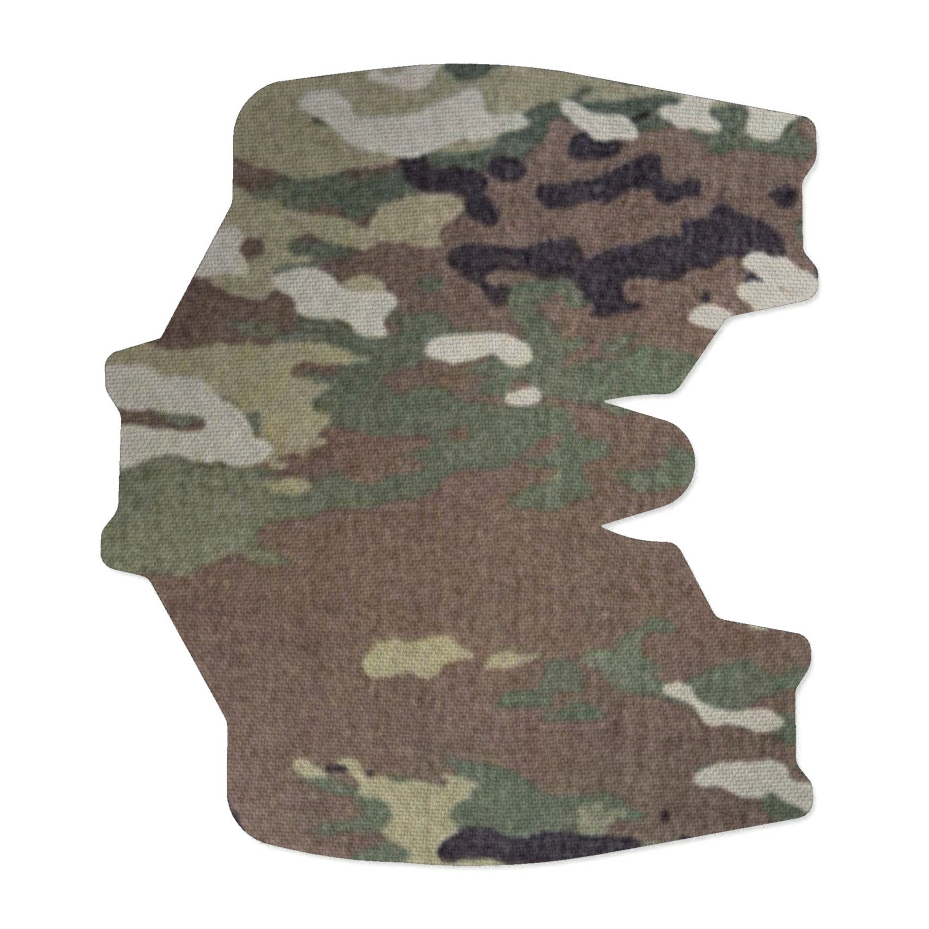 A*B Arms Urban Sniper Stock (USS/X/XDE) wrap kit outline, MultiCam