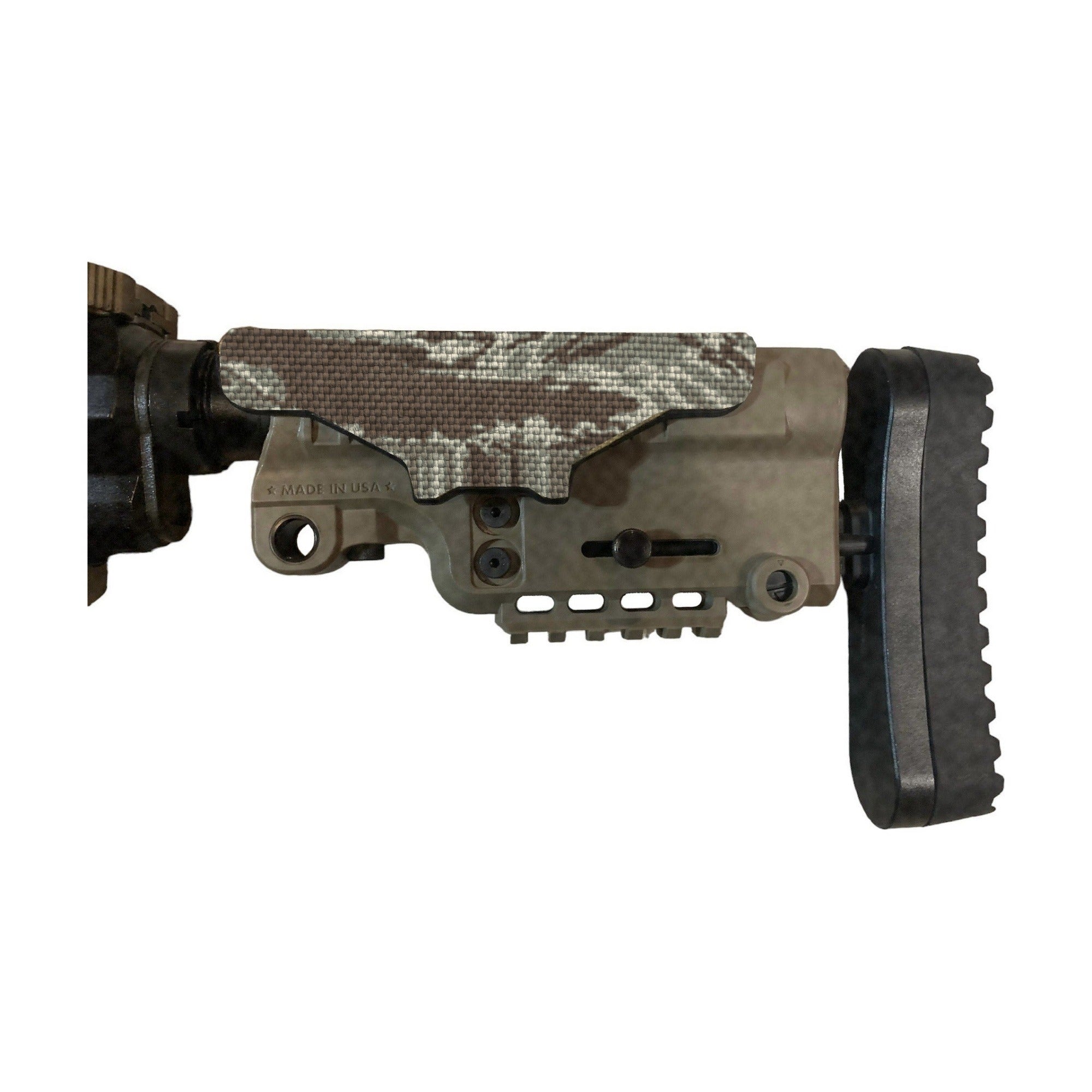 A*B Arms Urban Sniper Stock (USS/X/XDE) Cordura wrap, Tiger Stripe (ABU)