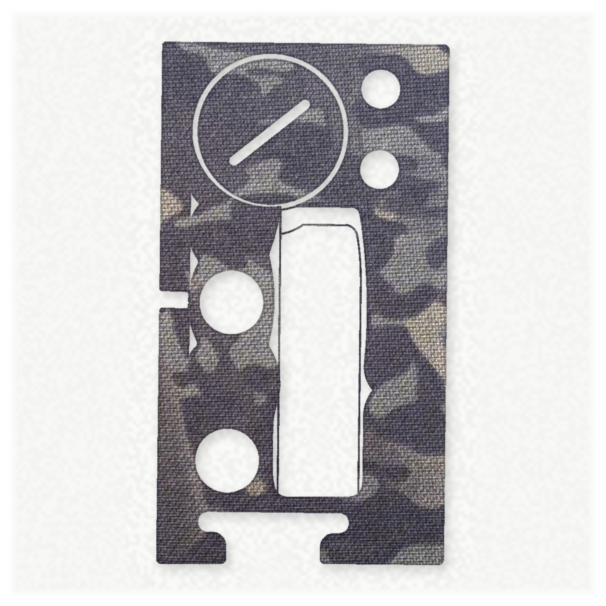 Aimpoint Acro P2 optic wrap kit outline, MultiCam Black