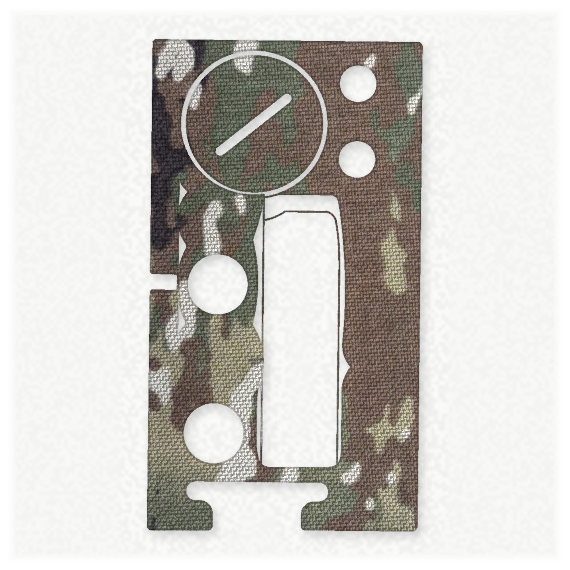 Aimpoint Acro P2 optic wrap kit outline, MultiCam