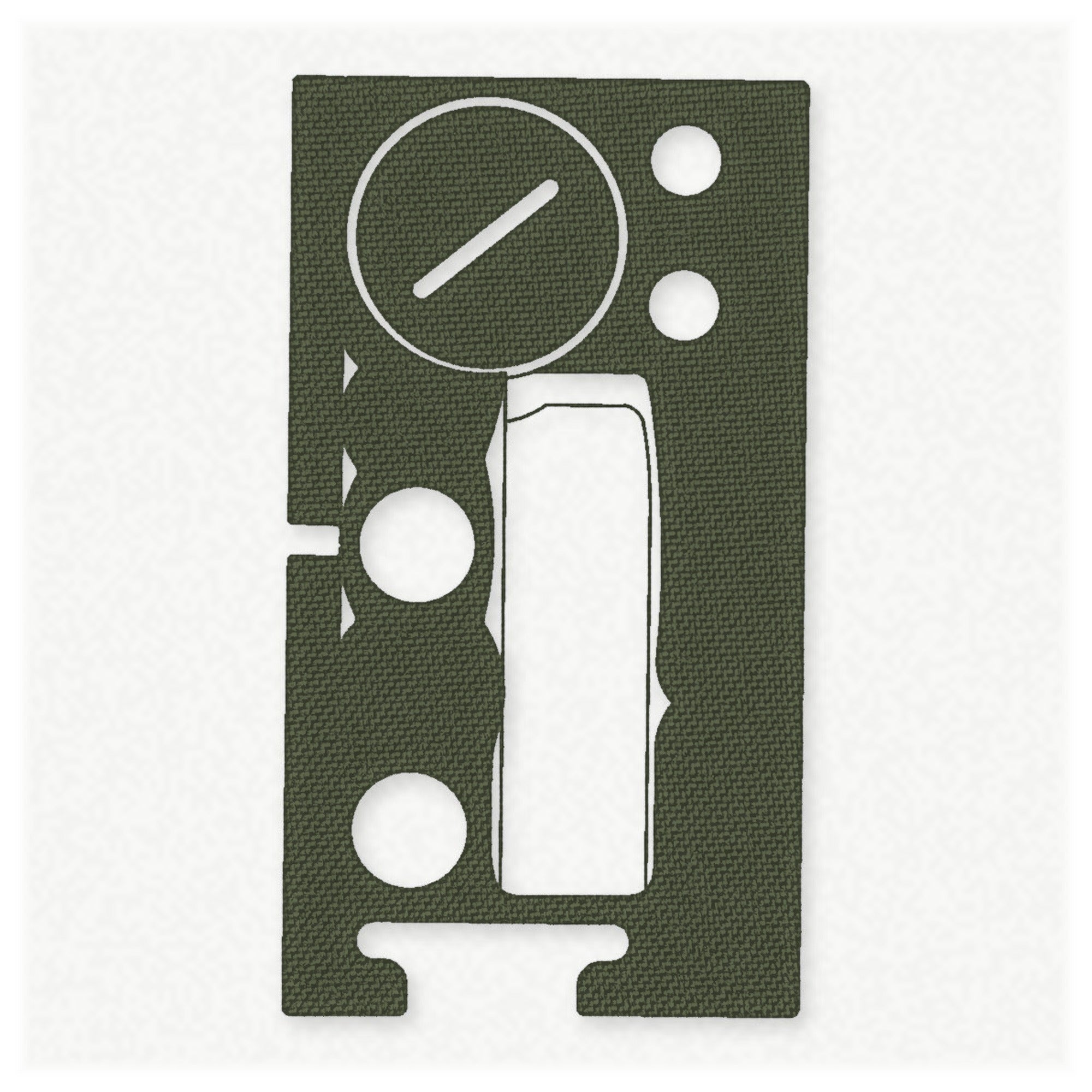Aimpoint Acro P2 optic wrap kit outline, OD Green