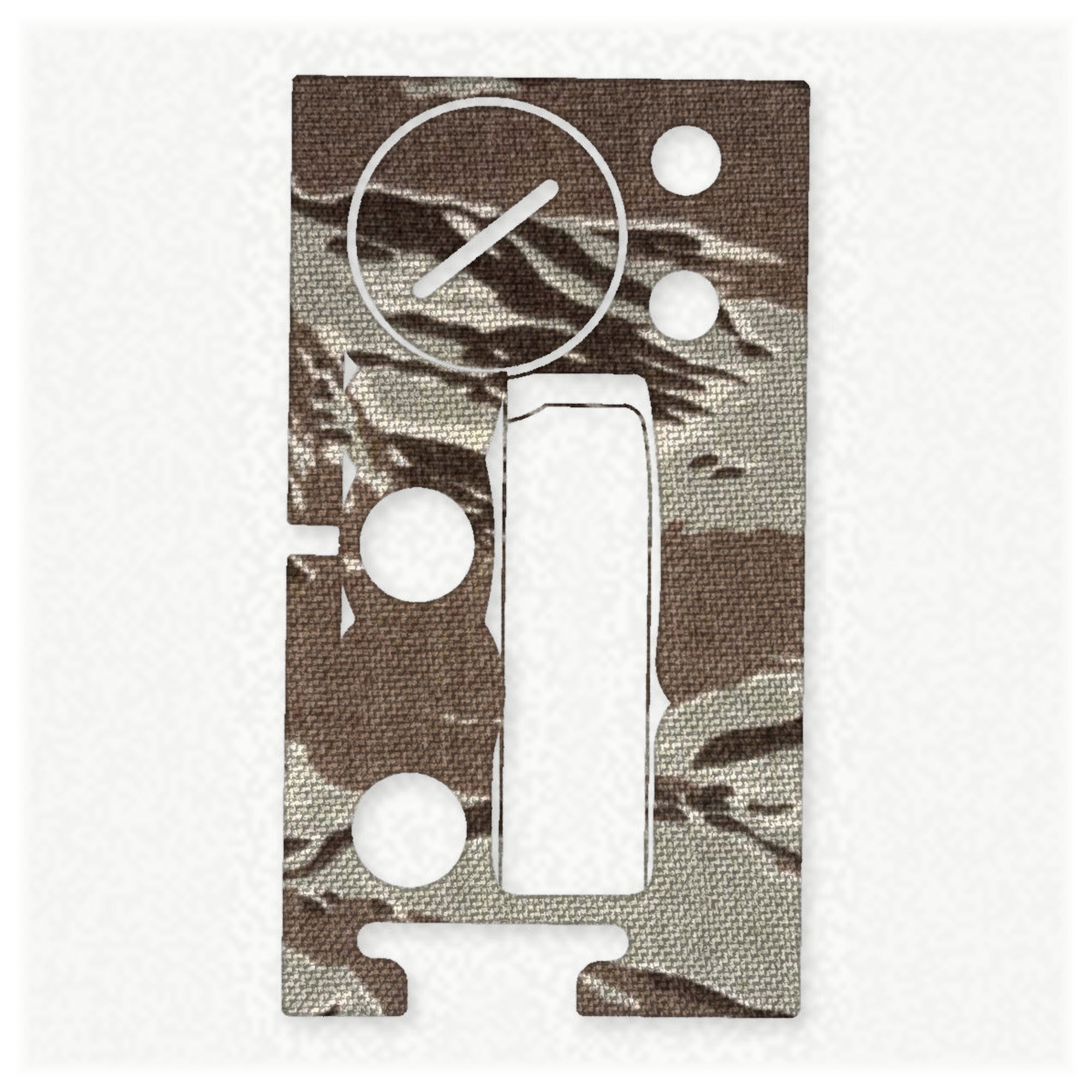 Aimpoint Acro P2 optic wrap kit outline, Tiger Stripe (ABU)