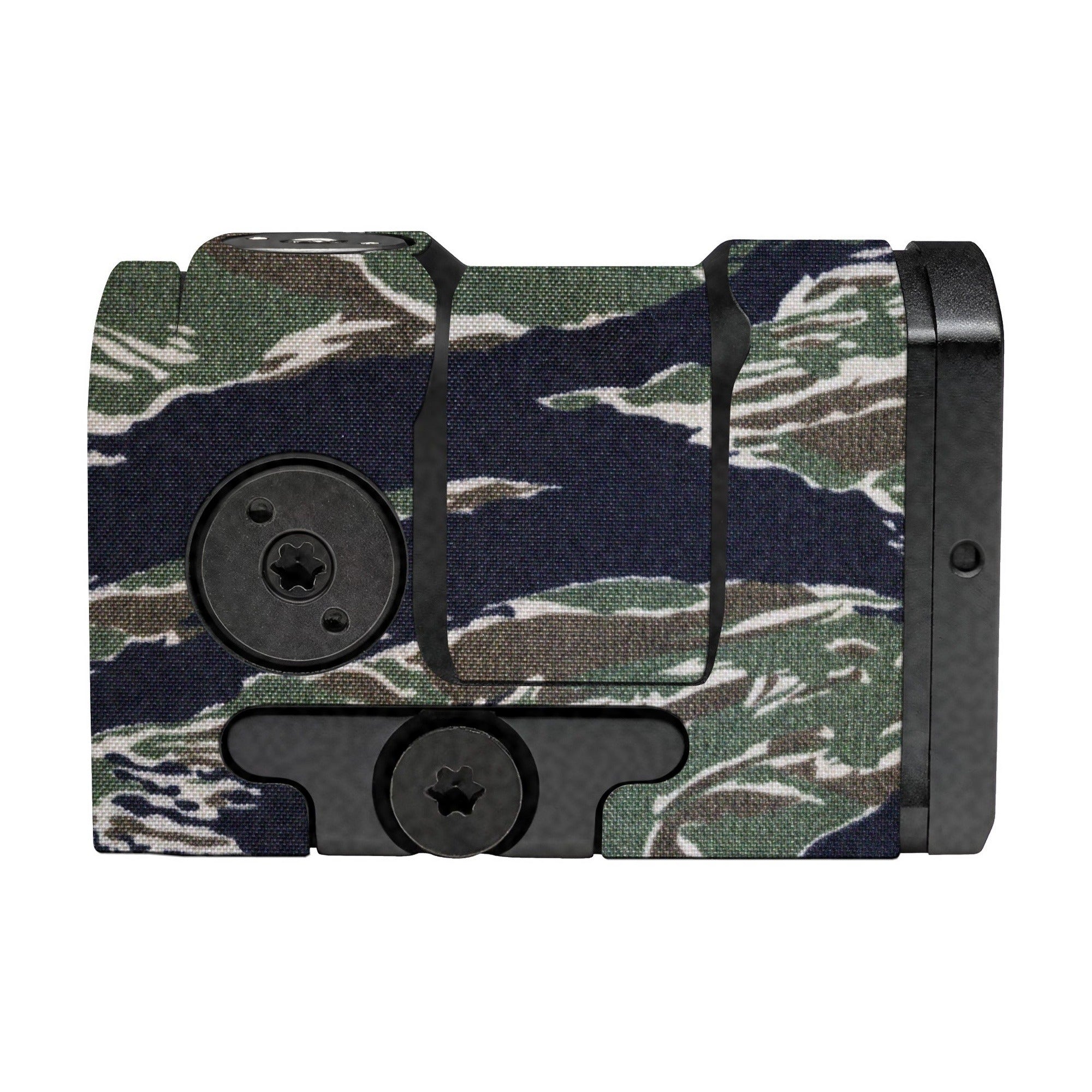 Aimpoint Acro P2 Cordura optic wrap, Tiger Stripe (Green/Black)