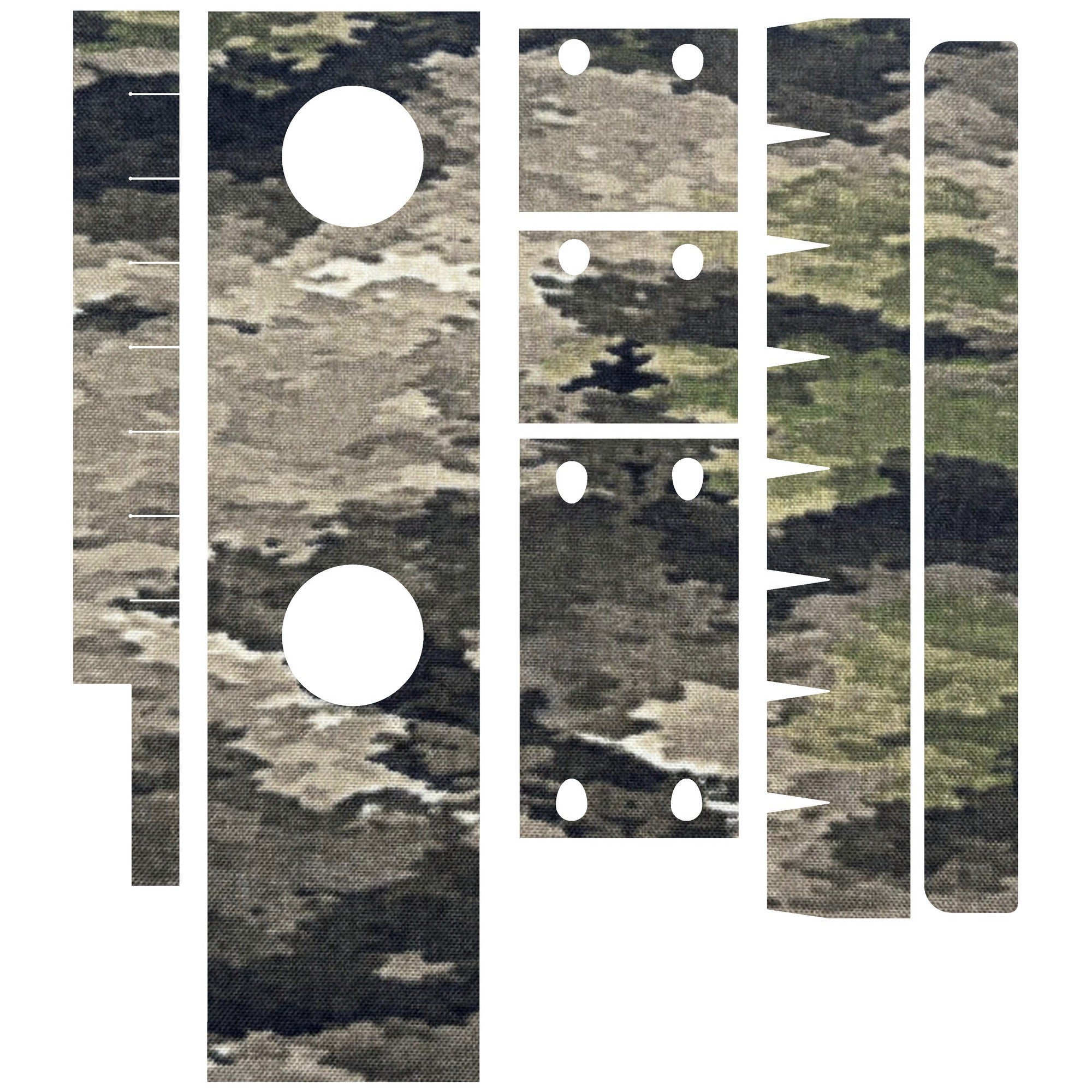 Aimpoint CompM2 optic wrap kit outline, A-TACS iX