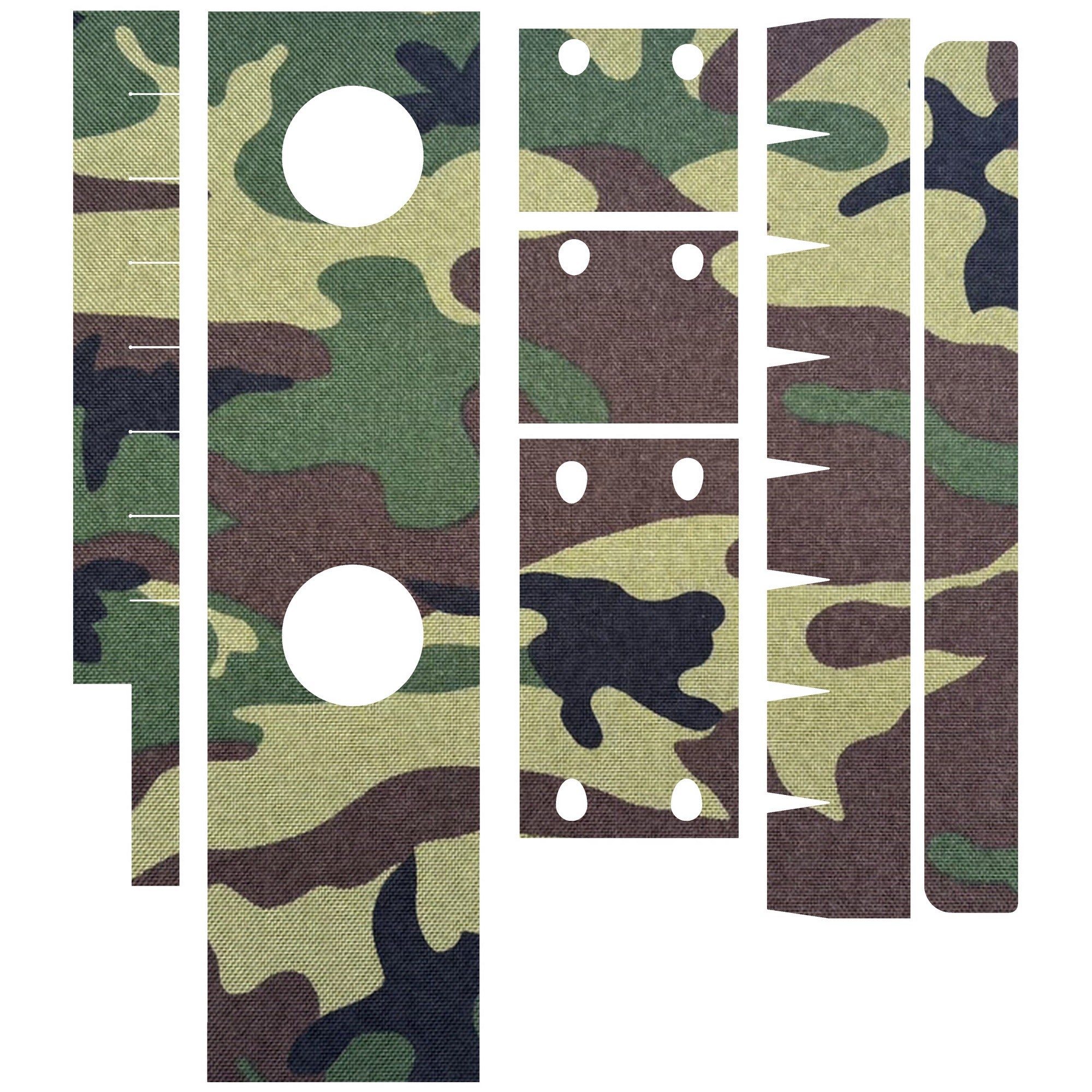 Aimpoint CompM2 optic wrap kit outline, M81 Woodland