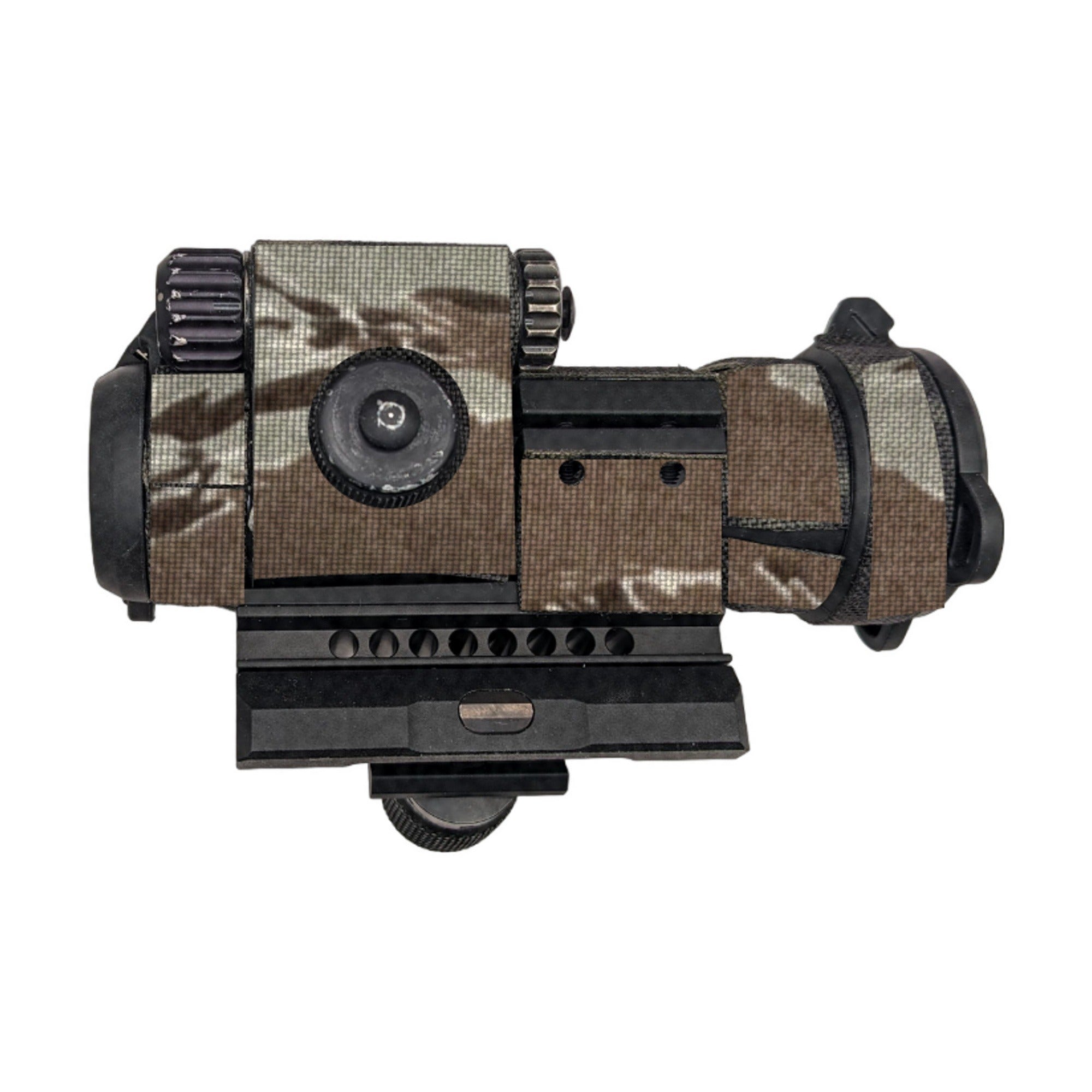Aimpoint CompM2 Cordura optic wrap, Tiger Stripe (Desert)