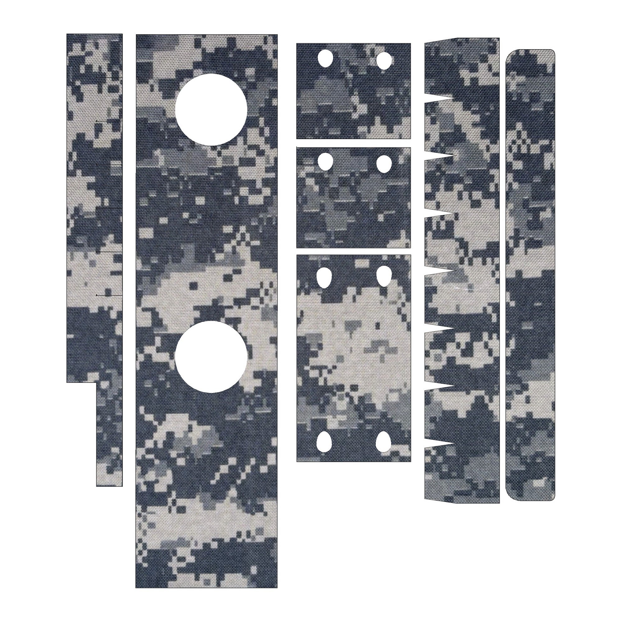Aimpoint PRO optic wrap kit outline, ACU