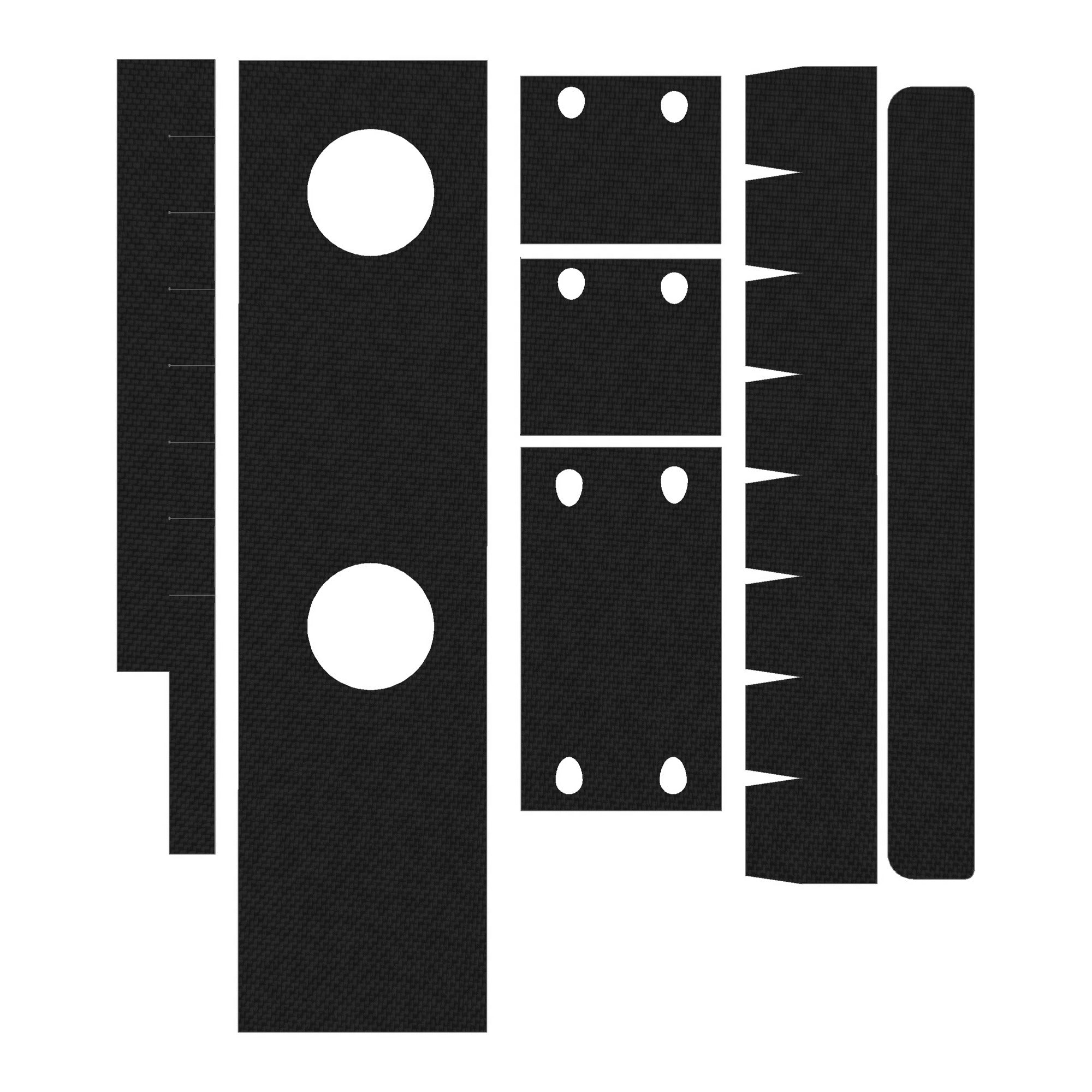 Aimpoint PRO optic wrap kit outline, Black