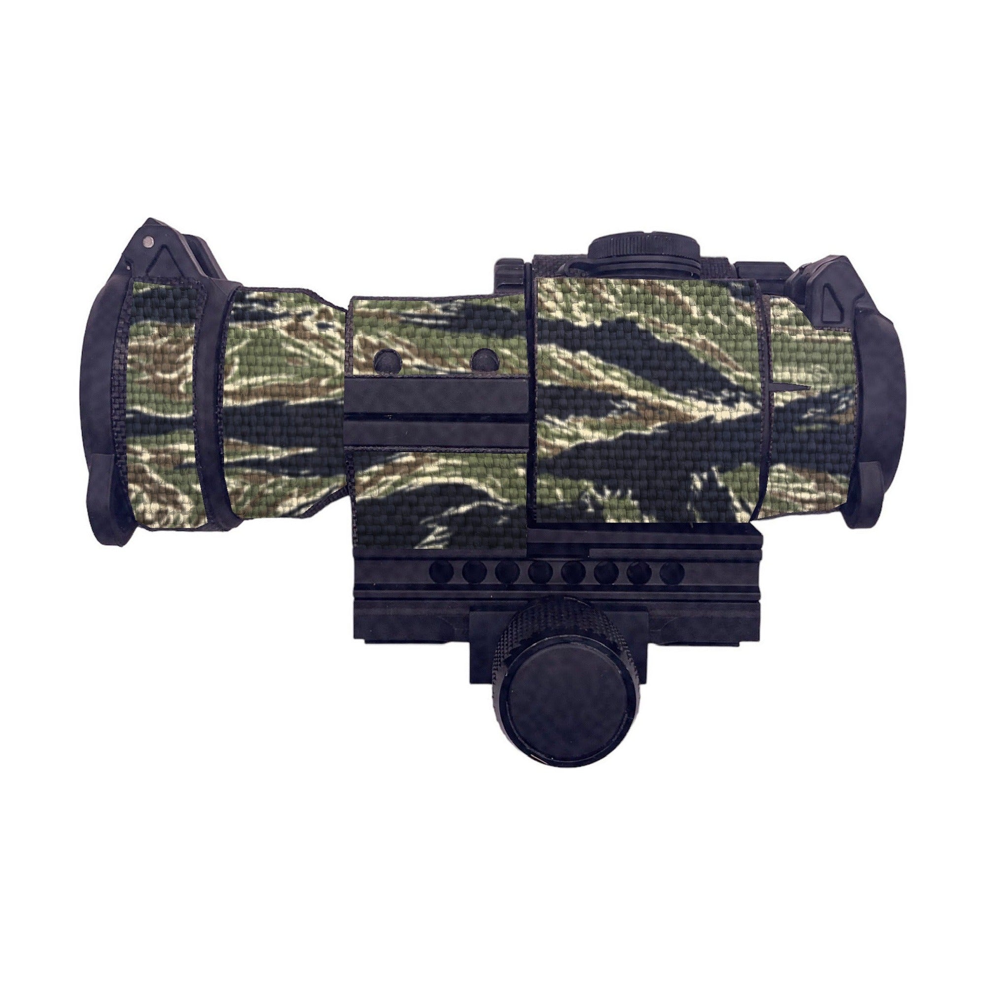 Aimpoint PRO Cordura optic wrap, Tiger Stripe (Green/Black)