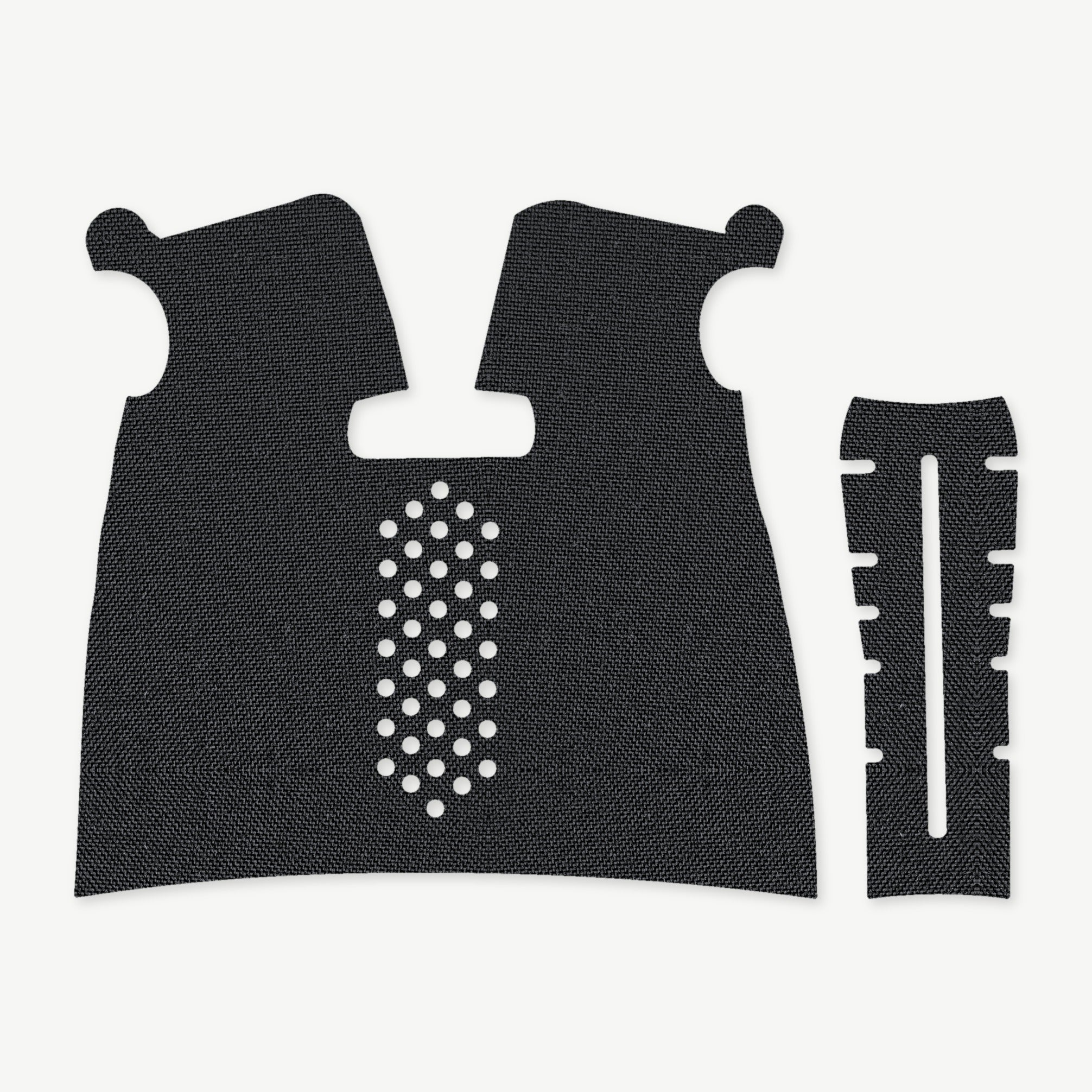 Grip Kit for B5 Systems Type 23 - die-cut Cordura 1000D kit pieces in Black - Combat Textiles