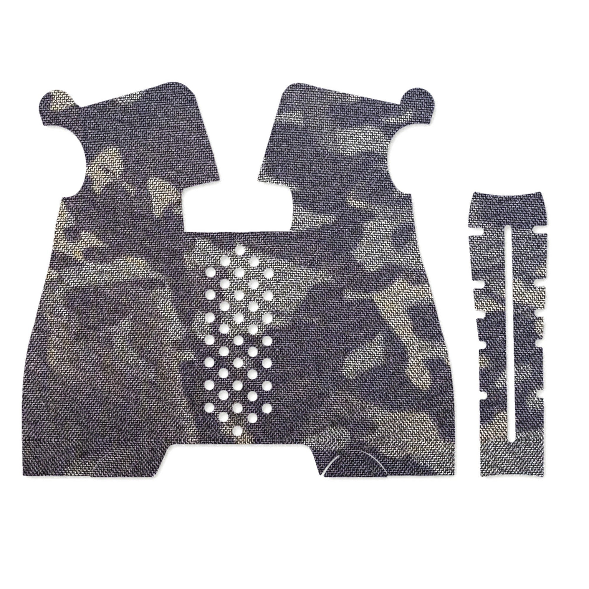 BCM Mod 1 grip wrap kit outline, MultiCam Black