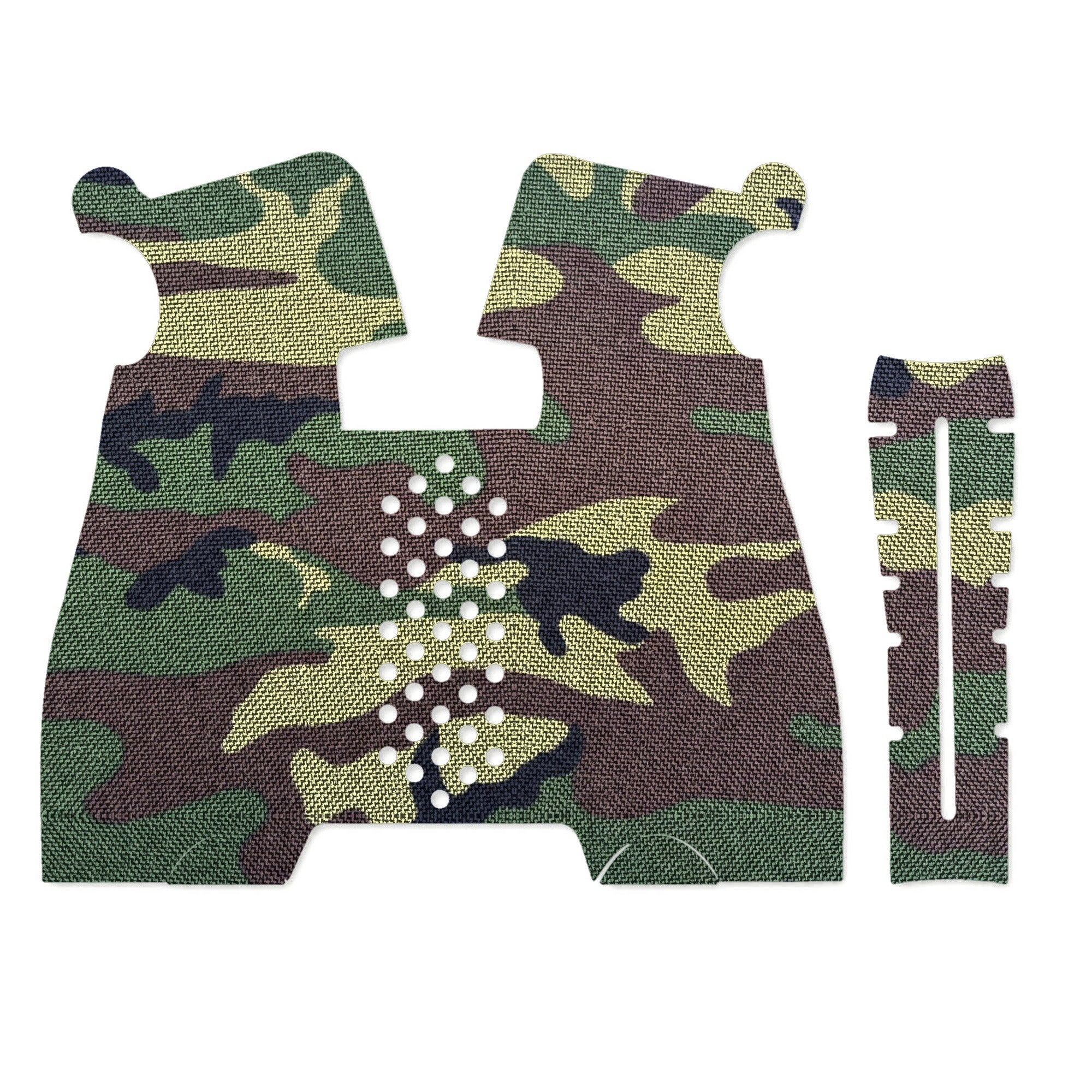 BCM Mod 1 grip wrap kit outline, M81 Woodland