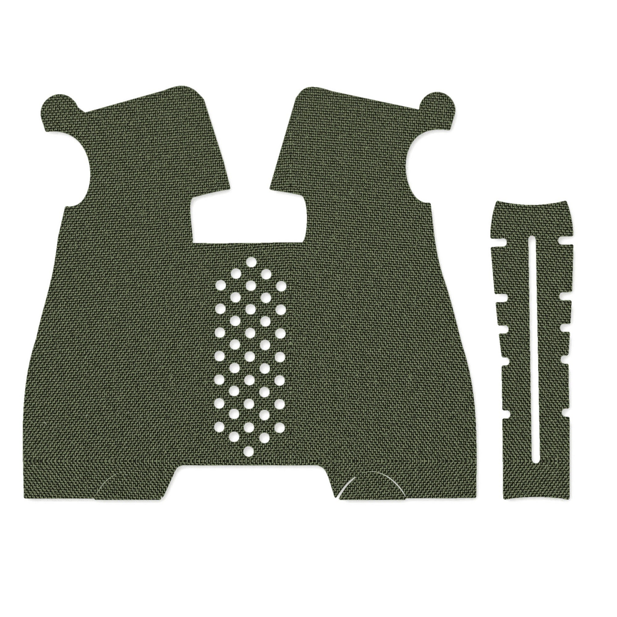 BCM Mod 1 grip wrap kit outline, OD Green