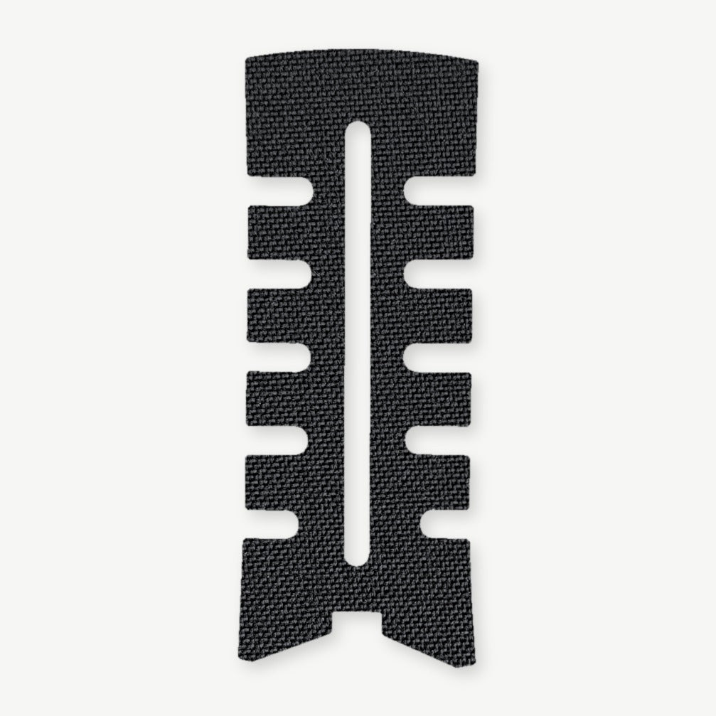 Grip Kit for Beretta APX A1 Compact - die-cut Cordura 1000D kit pieces in Black - Combat Textiles