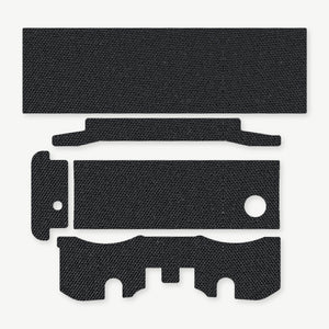 Light Wrap Kit for Cloud Defensive EPL Duty - die-cut Cordura 1000D kit pieces in Black - Combat Textiles