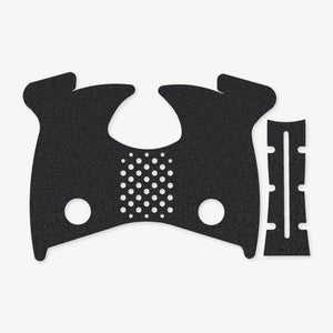 Grip Kit for CZ P10S - die-cut Cordura 1000D kit pieces in Black - Combat Textiles