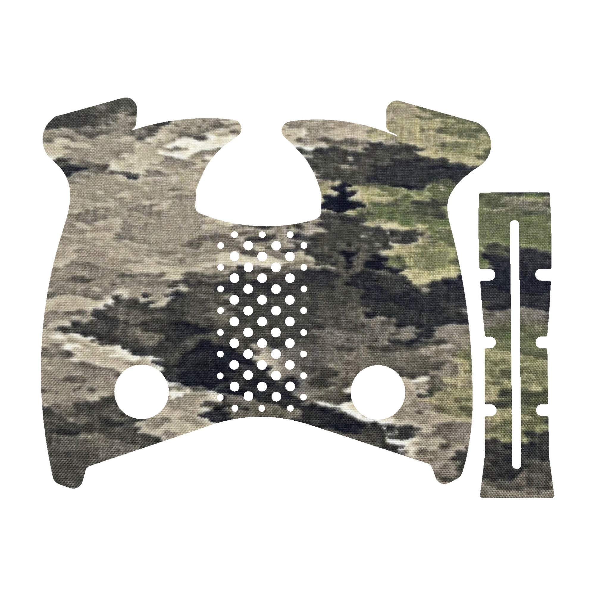 CZ P10C grip wrap kit outline, A-TACS iX
