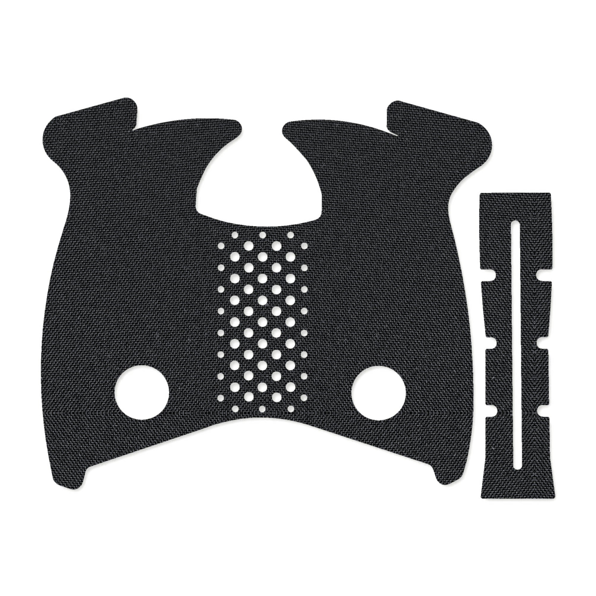 CZ P10C grip wrap kit outline, Black