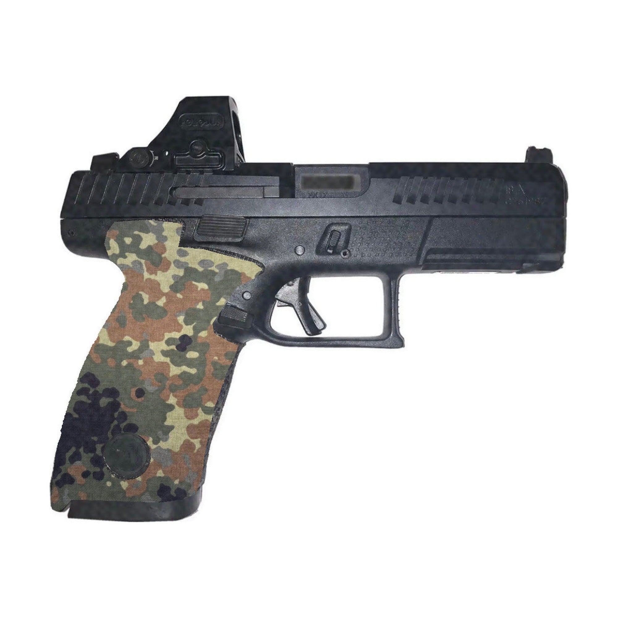 CZ P10C Cordura grip wrap, Flecktarn