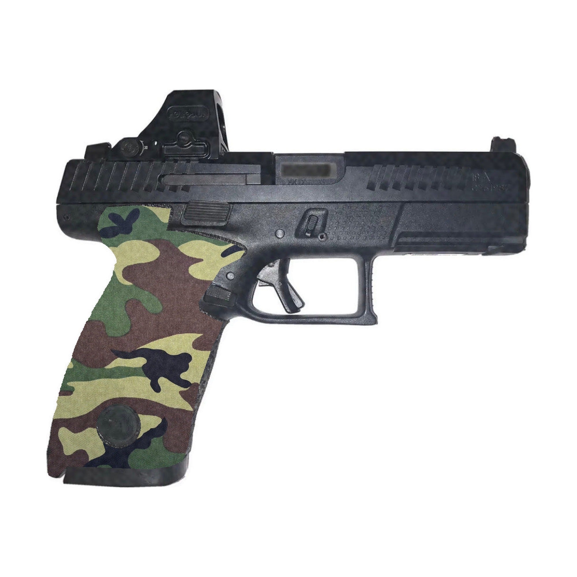 CZ P10C Cordura grip wrap, M81 Woodland