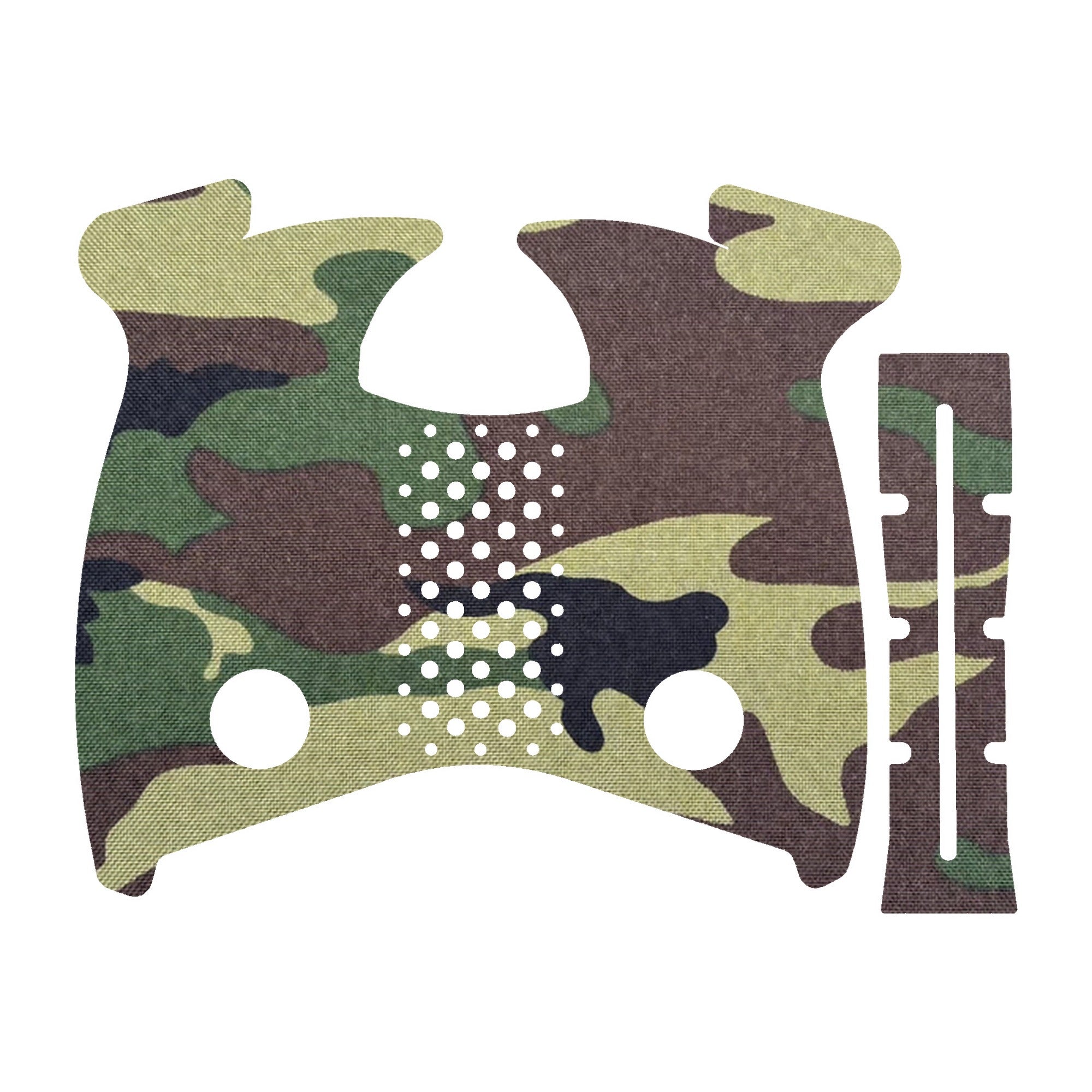 CZ P10C grip wrap kit outline, M81 Woodland