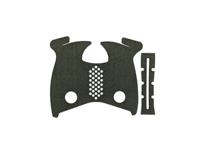 CZ P10C grip wrap kit outline, OD Green