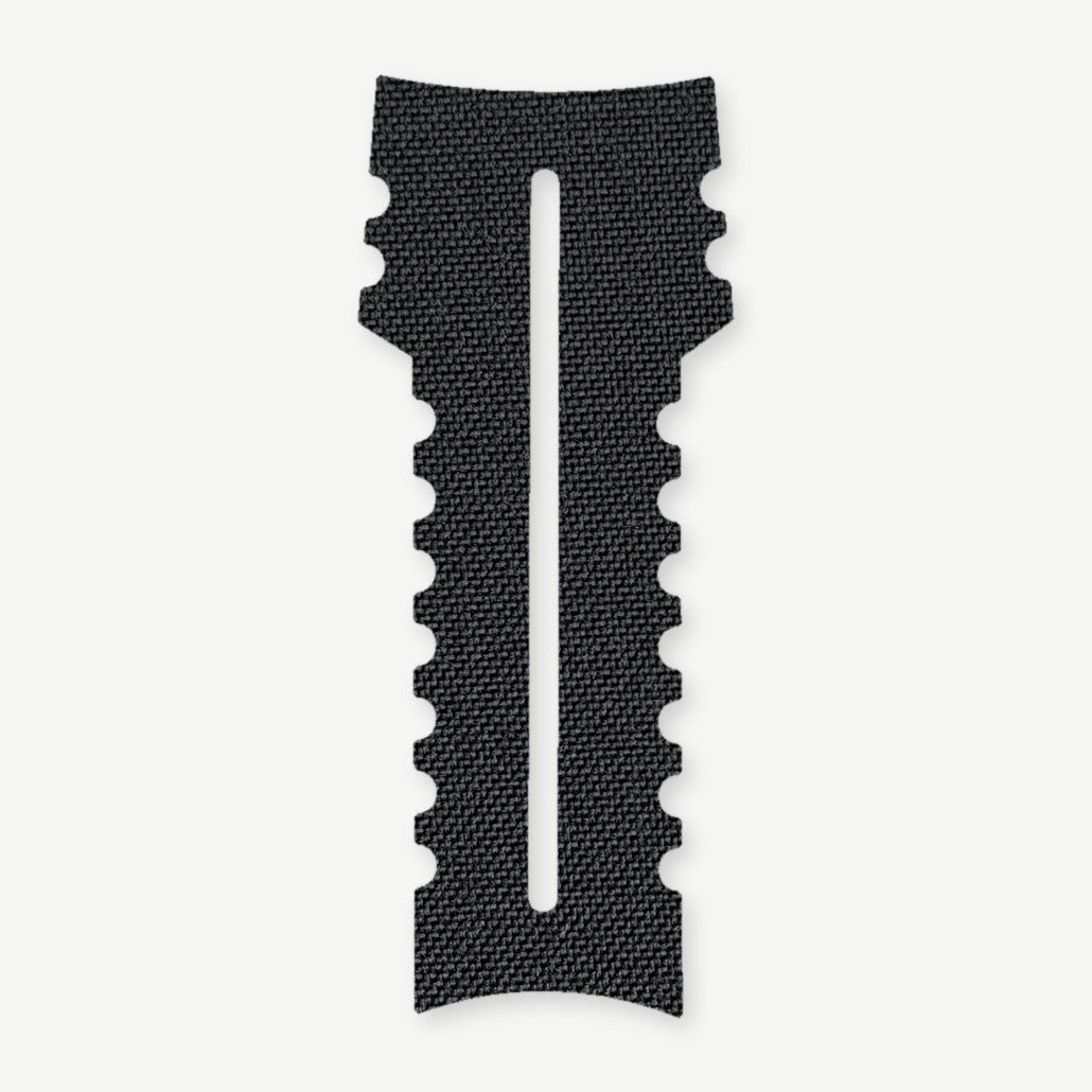 Grip Kit for Die Free Co. Kung Fu - die-cut Cordura 1000D kit pieces in Black - Combat Textiles
