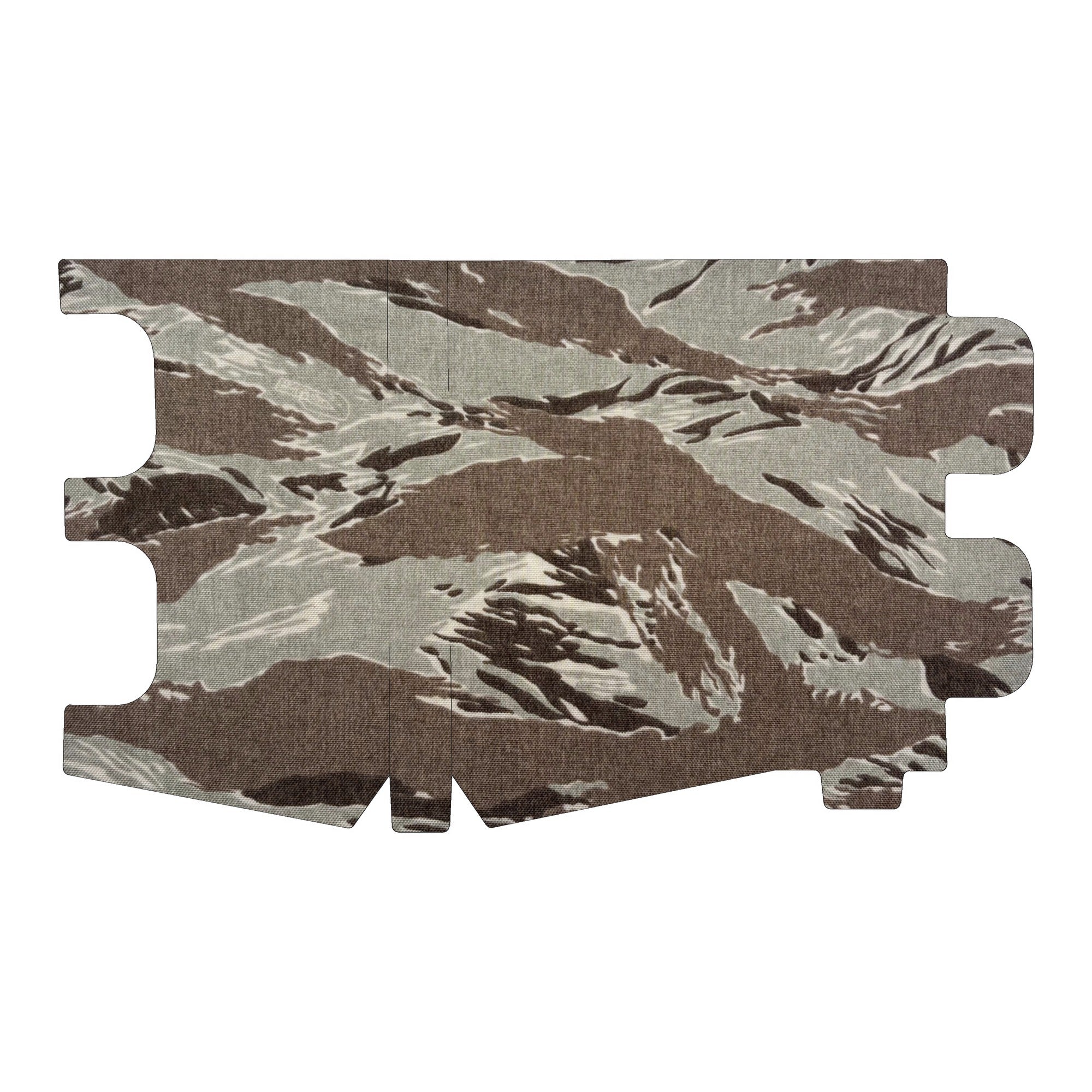 Daniel Defense (5.56 / .223 Magazine) mag wrap kit outline, Tiger Stripe (Desert)