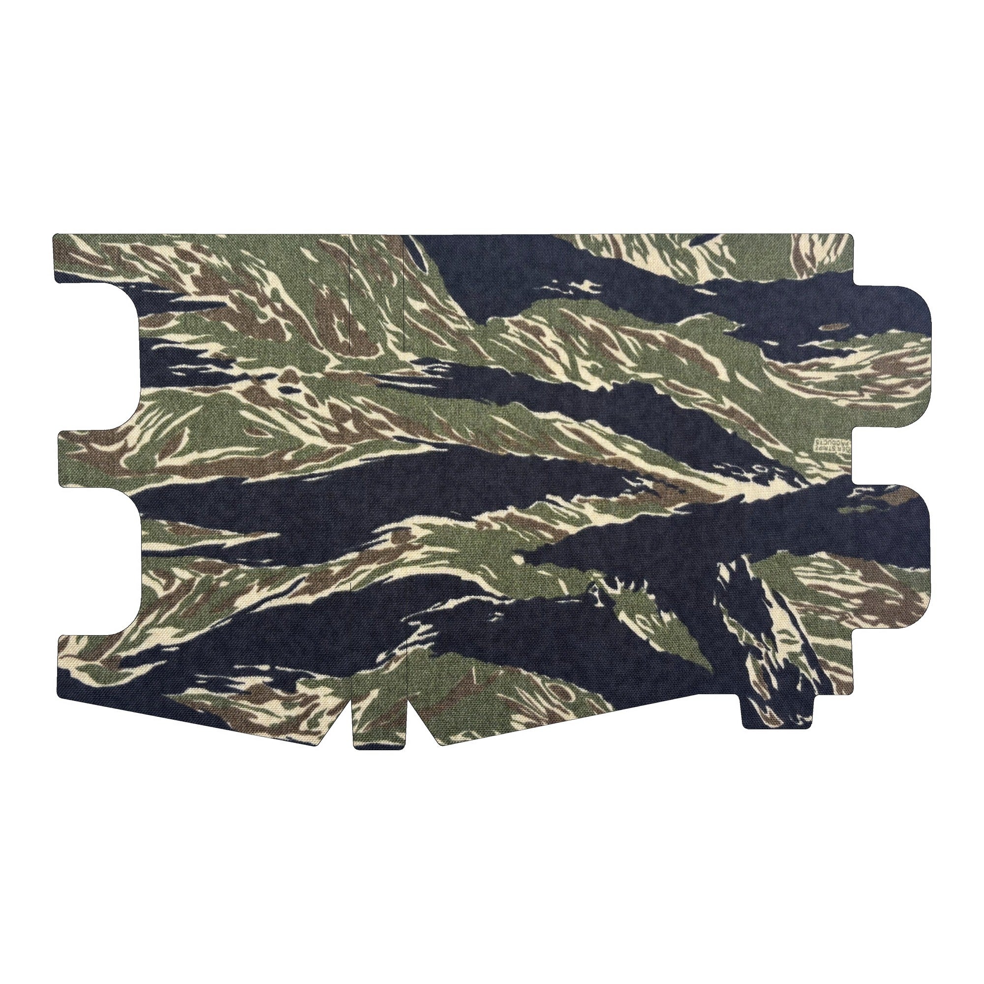 Daniel Defense (5.56 / .223 Magazine) mag wrap kit outline, Tiger Stripe (Green/Black)