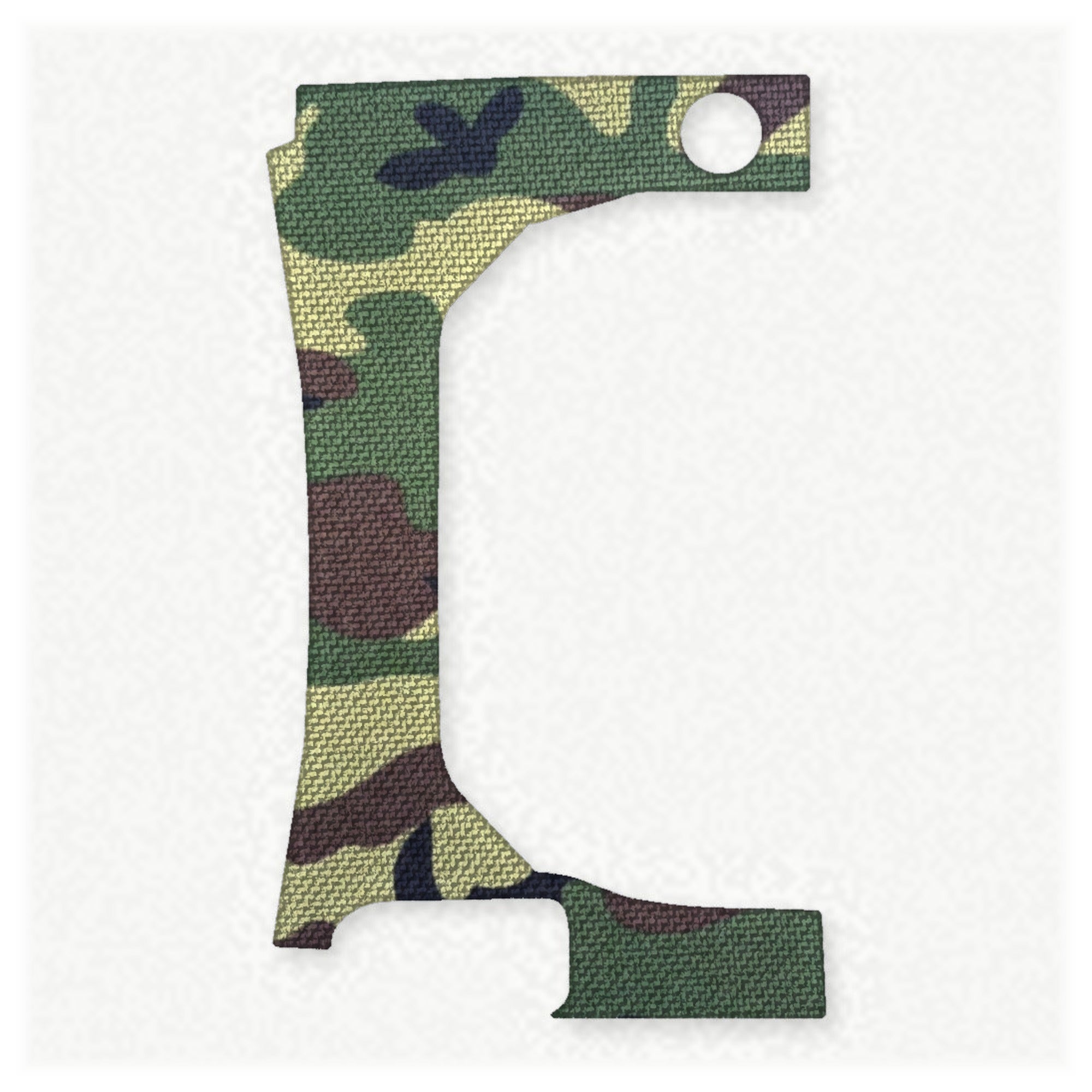 EOTECH EFLX Mini optic wrap kit outline, M81 Woodland