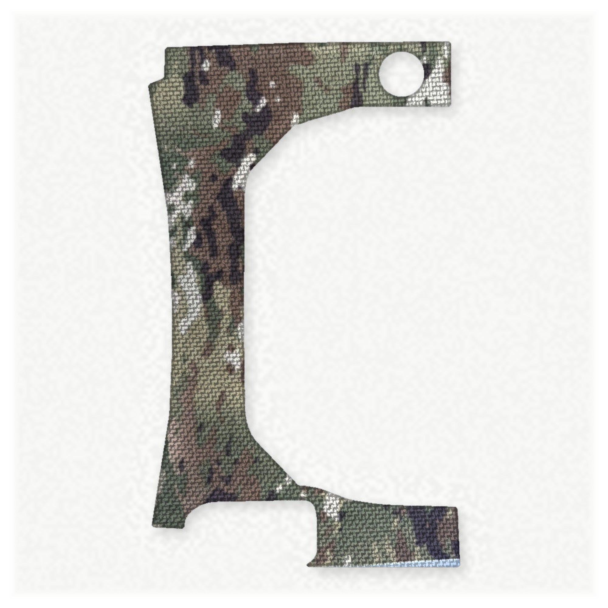 EOTECH EFLX Mini optic wrap kit outline, MultiCam