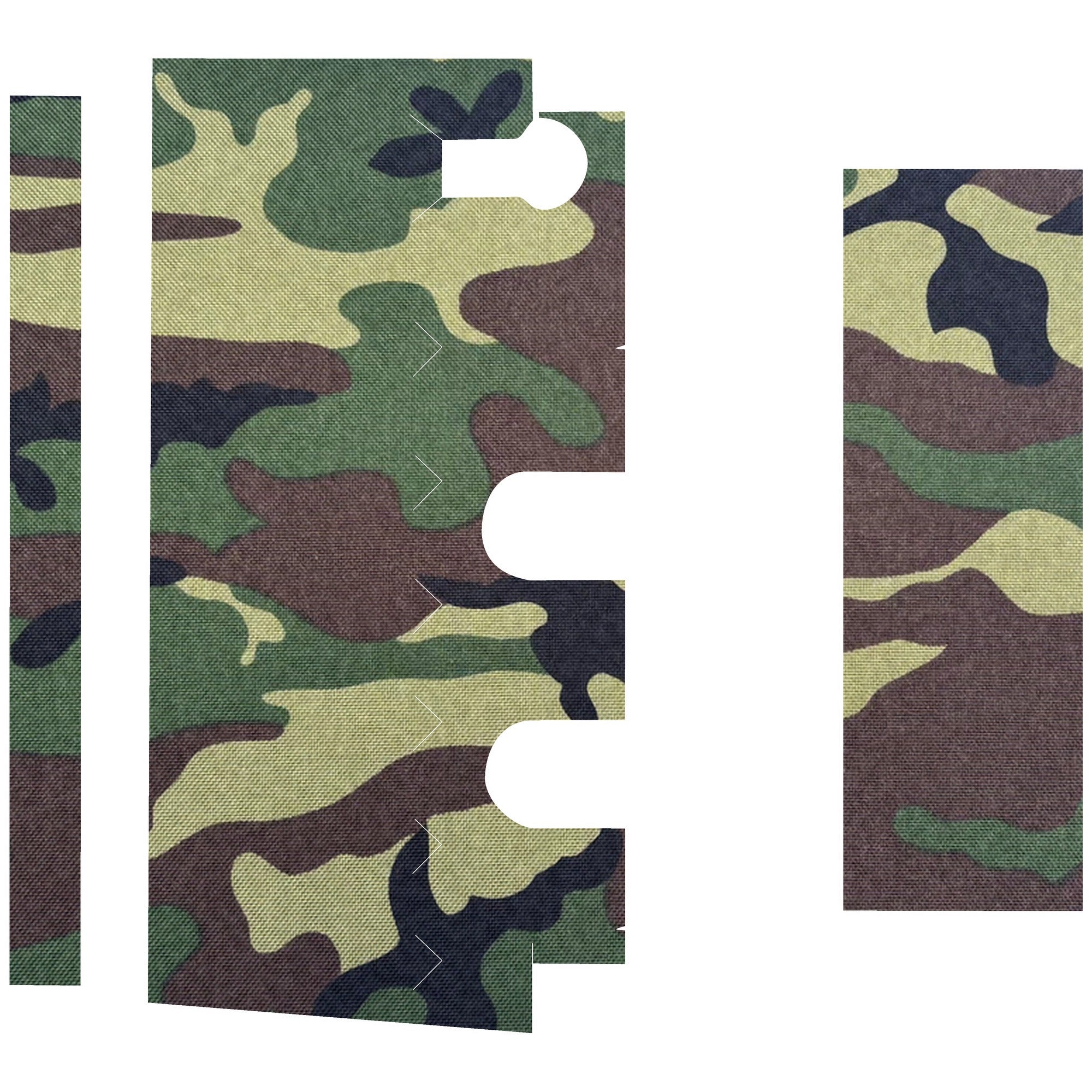 EOTECH G33 Magnifier optic wrap kit outline, M81 Woodland