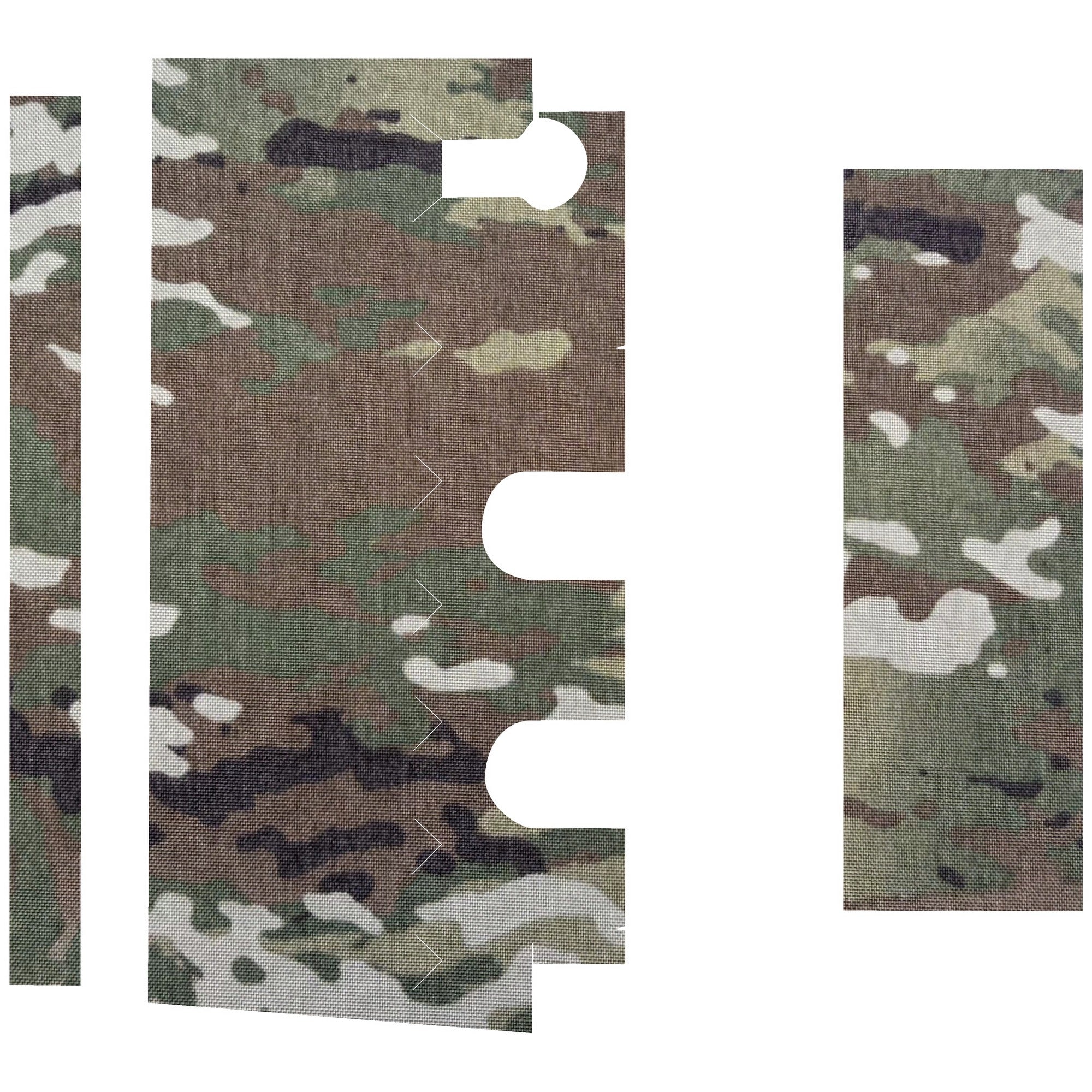 EOTECH G33 Magnifier optic wrap kit outline, MultiCam