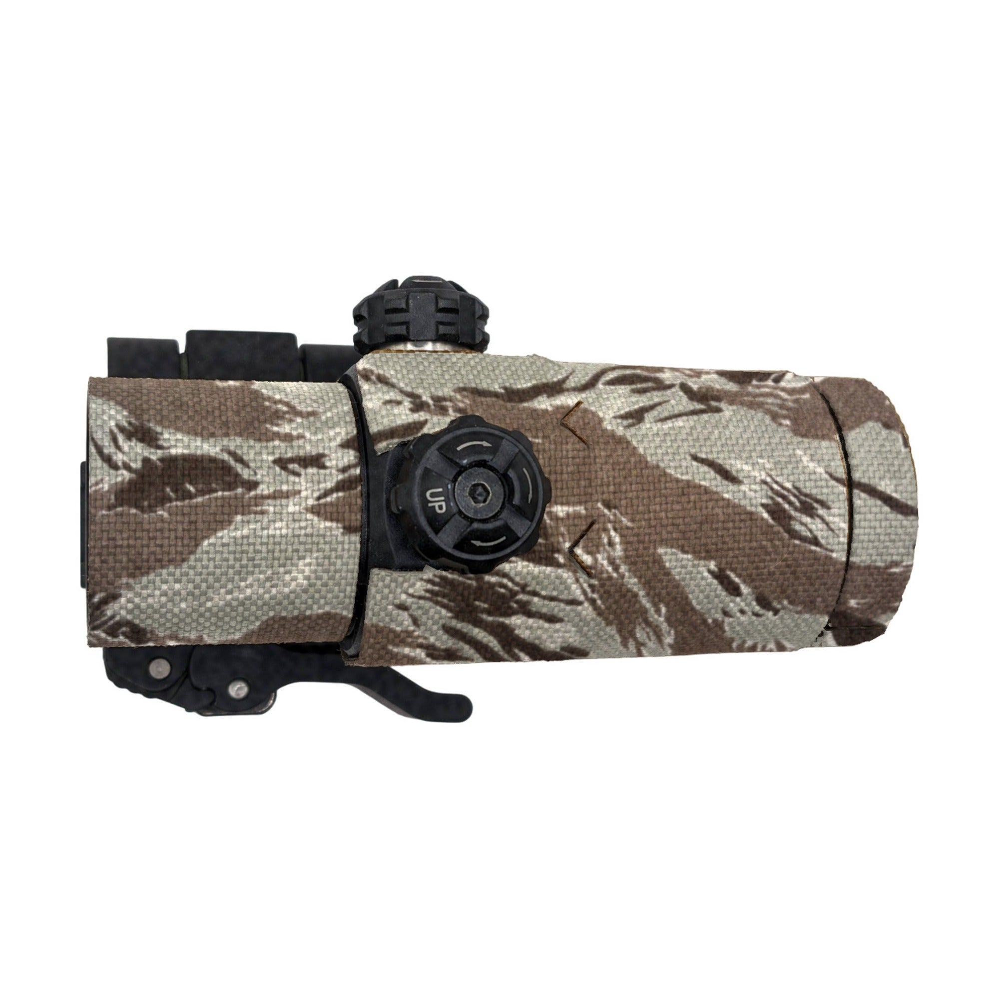 EOTECH G33 Magnifier Cordura optic wrap, Tiger Stripe (Desert)