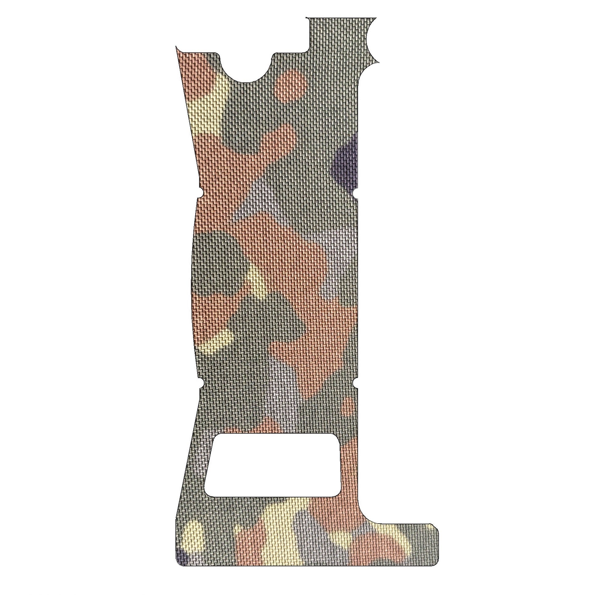 Holosun EPS optic wrap kit outline, Flecktarn (Solar Cut: No)