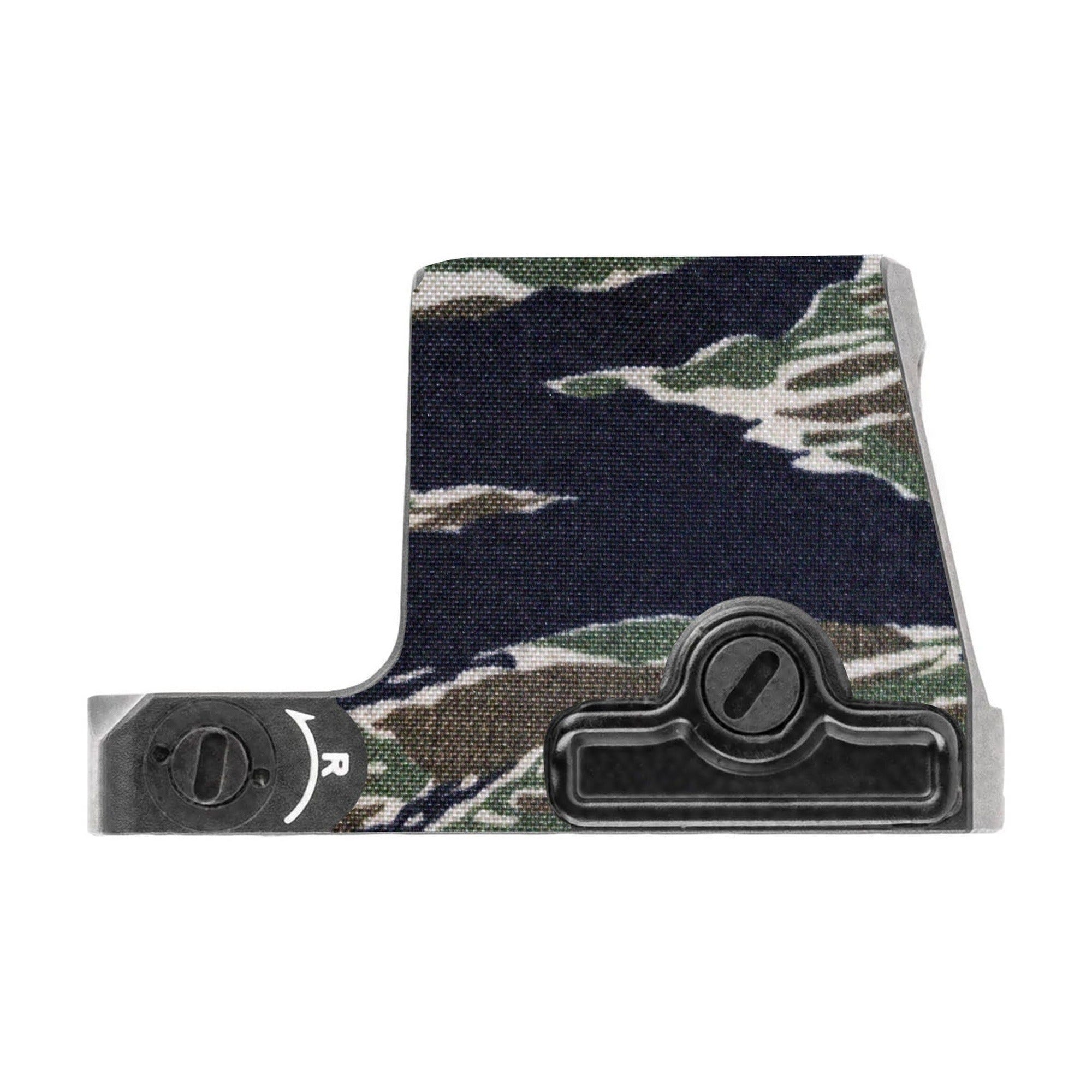 Holosun EPS Cordura optic wrap, Tiger Stripe (Green/Black) (Solar Cut: No)