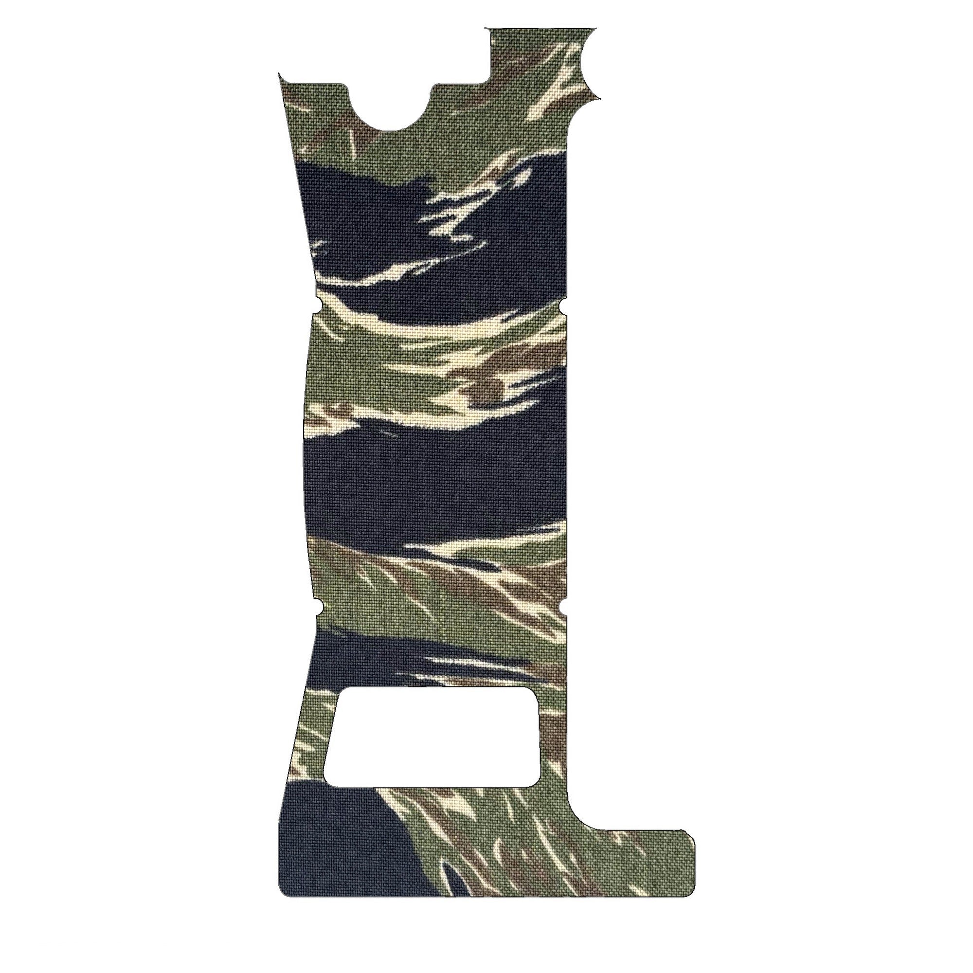 Holosun EPS optic wrap kit outline, Tiger Stripe (Green/Black) (Solar Cut: No)