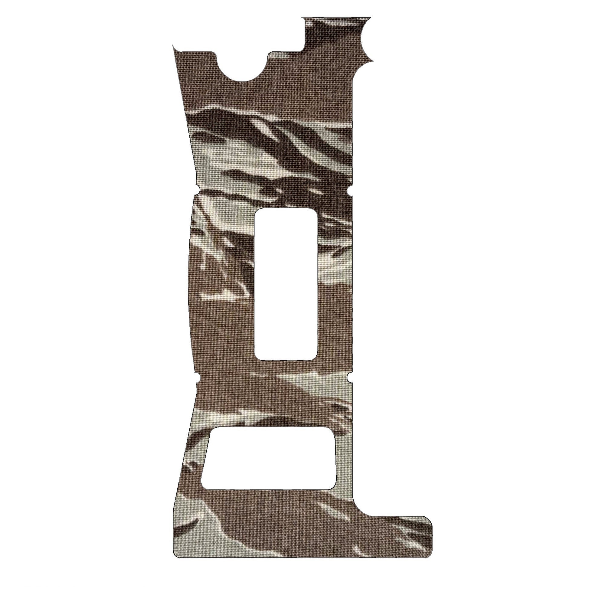 Holosun EPS optic wrap kit outline, Tiger Stripe (ABU) (Solar Cut: Yes)