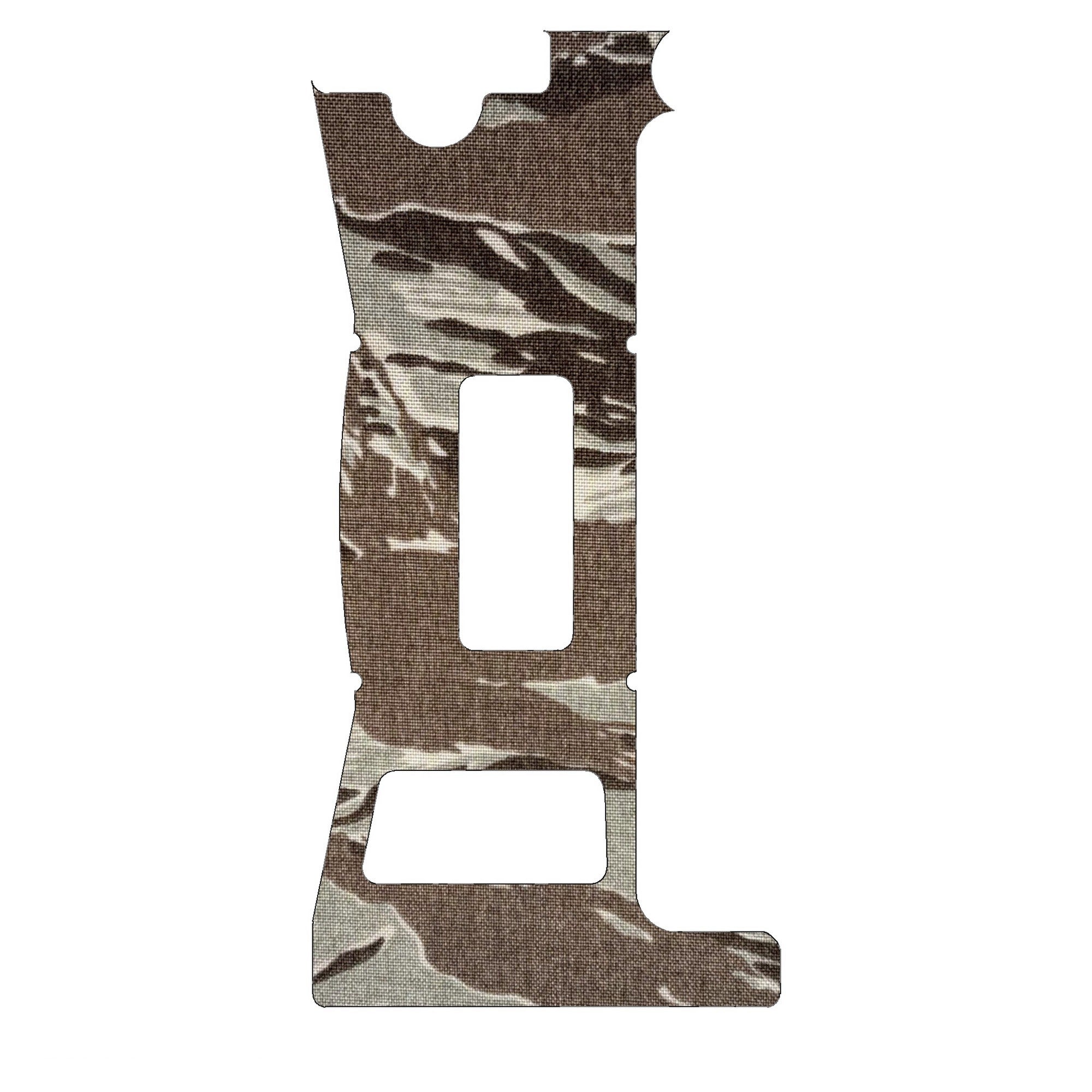Holosun EPS optic wrap kit outline, Tiger Stripe (Desert) (Solar Cut: Yes)