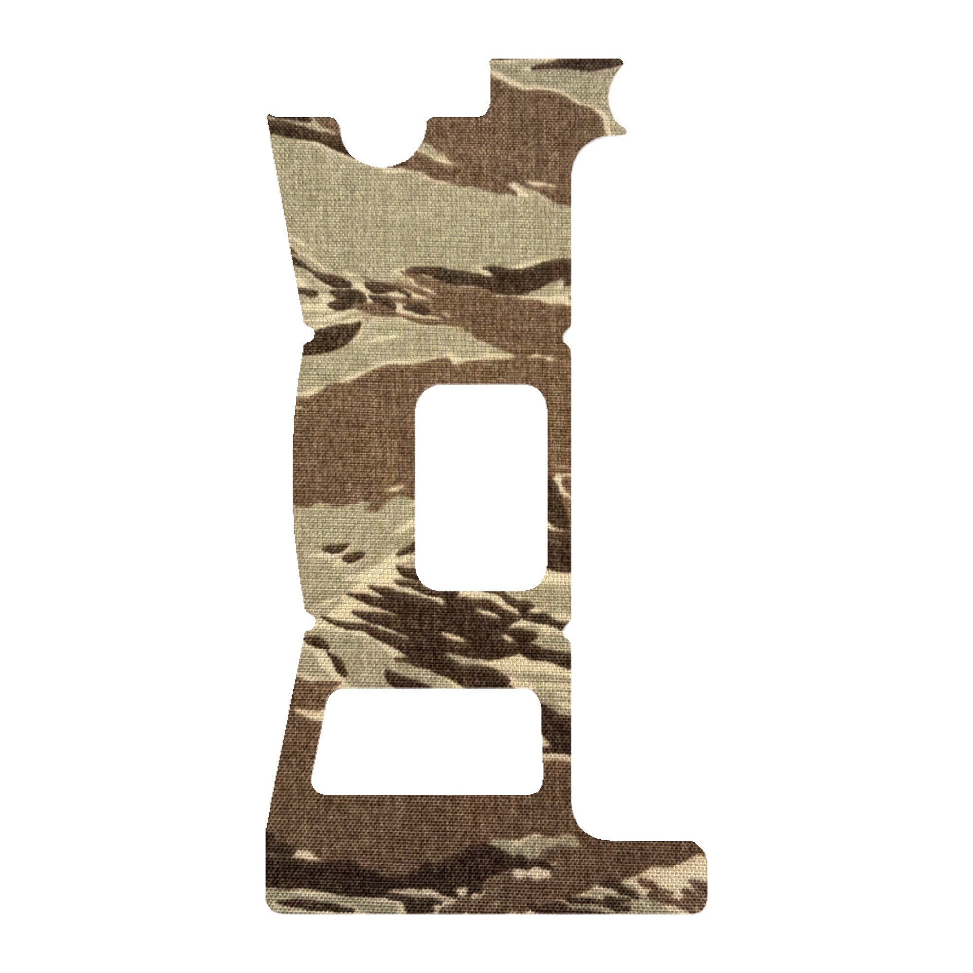 Holosun EPS-Carry optic wrap kit outline, Tiger Stripe (Desert) (Solar)