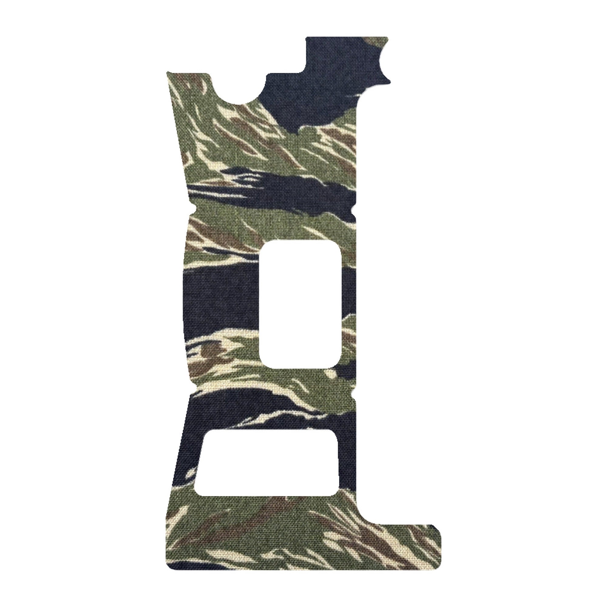Holosun EPS-Carry optic wrap kit outline, Tiger Stripe (Green/Black) (Solar)