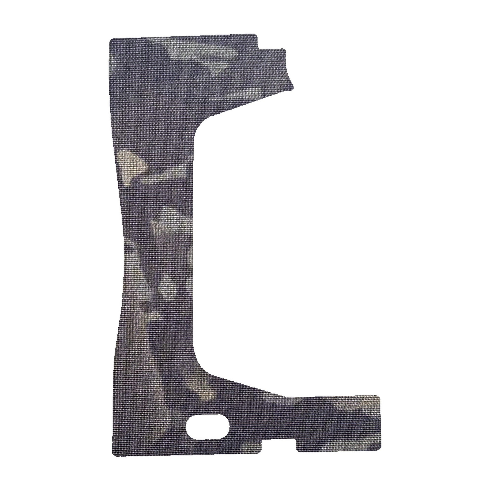 Burris Fastfire 3 optic wrap kit outline, MultiCam Black