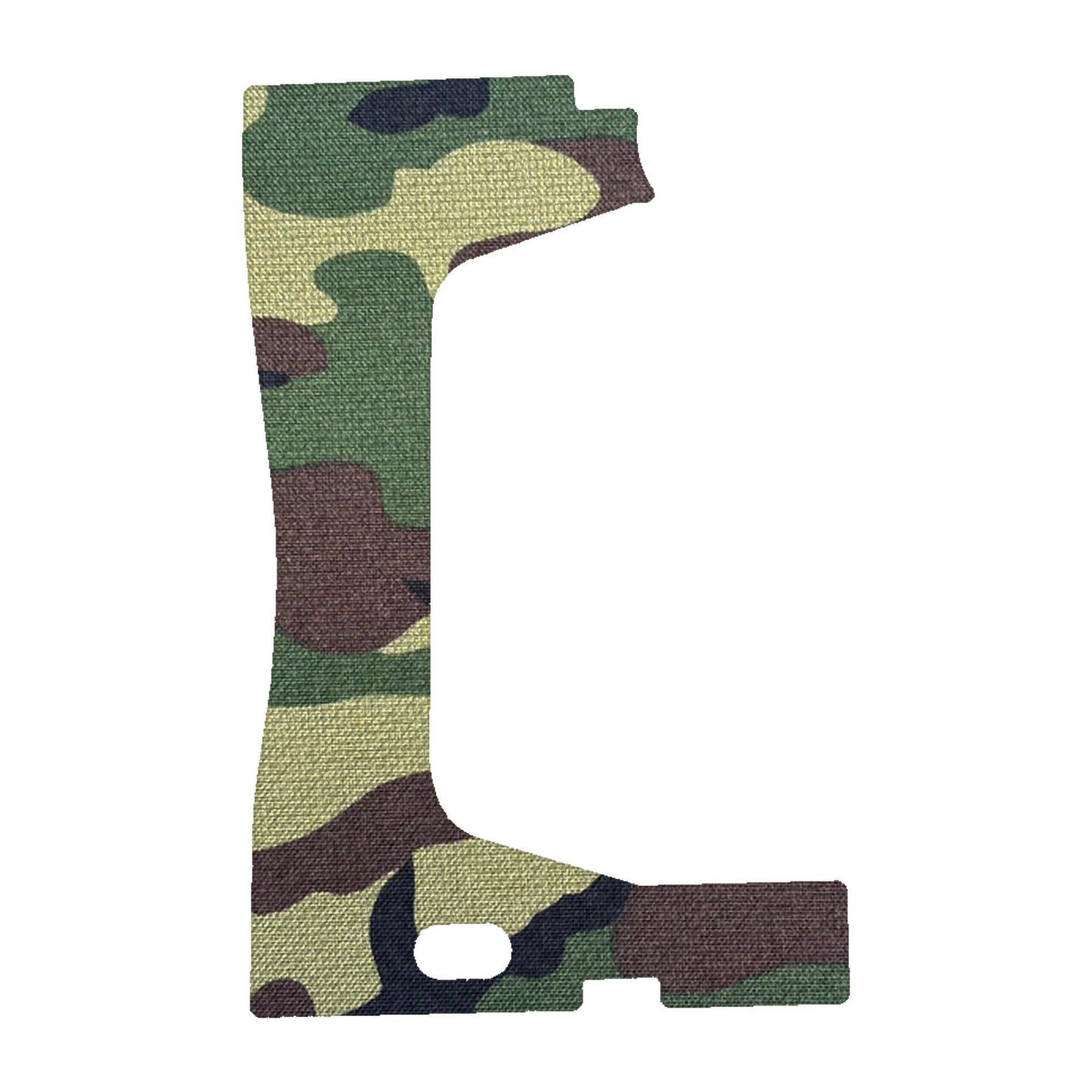 Burris Fastfire 3 optic wrap kit outline, M81 Woodland