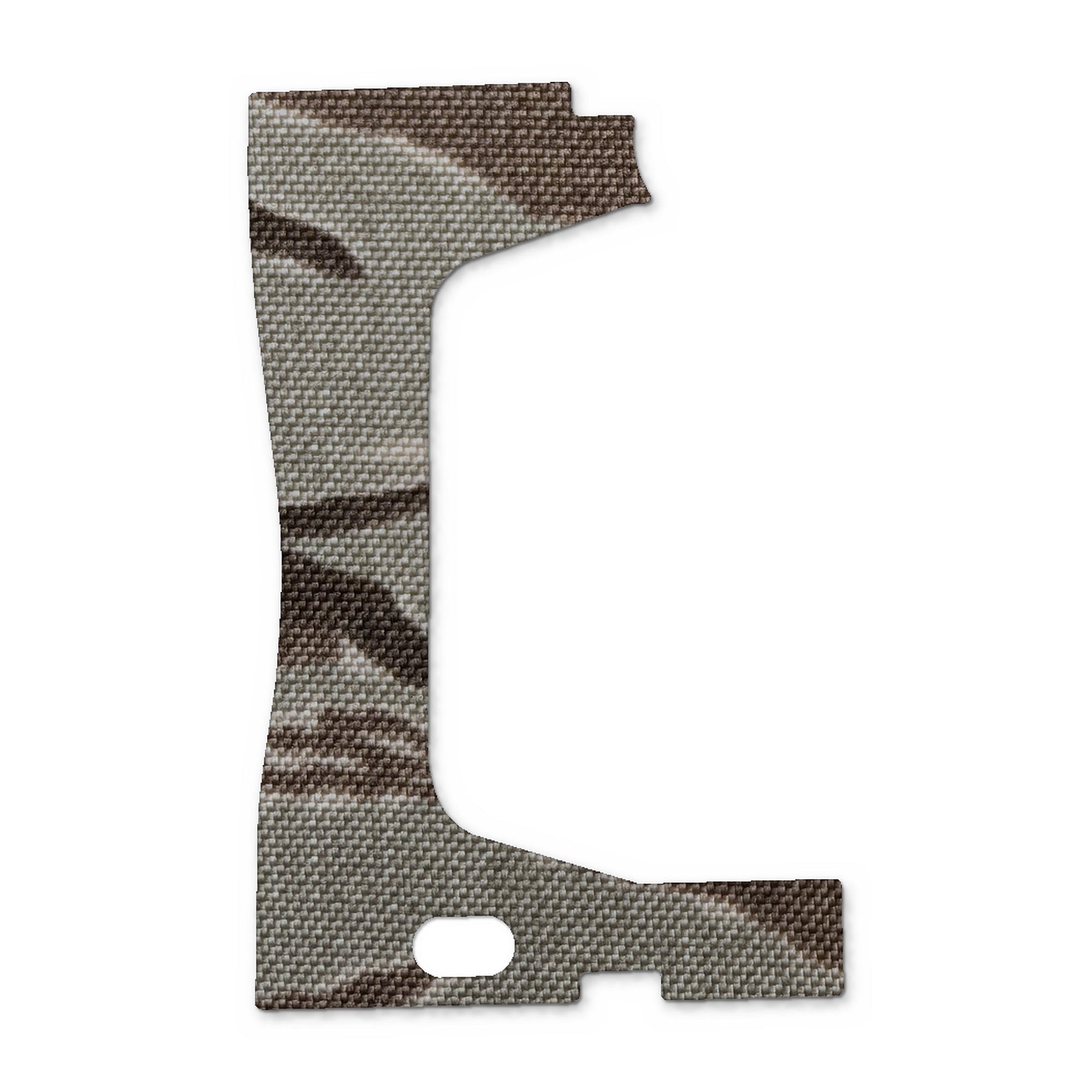 Burris Fastfire 3 optic wrap kit outline, Tiger Stripe (Desert)