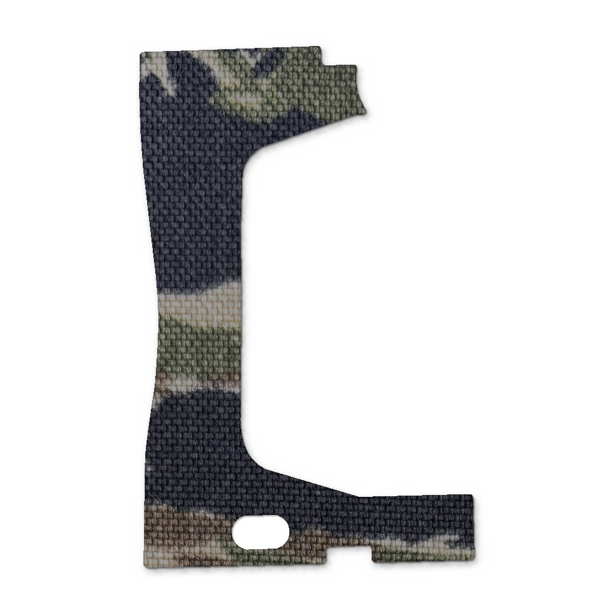 Burris Fastfire 3 optic wrap kit outline, Tiger Stripe (Green/Black)