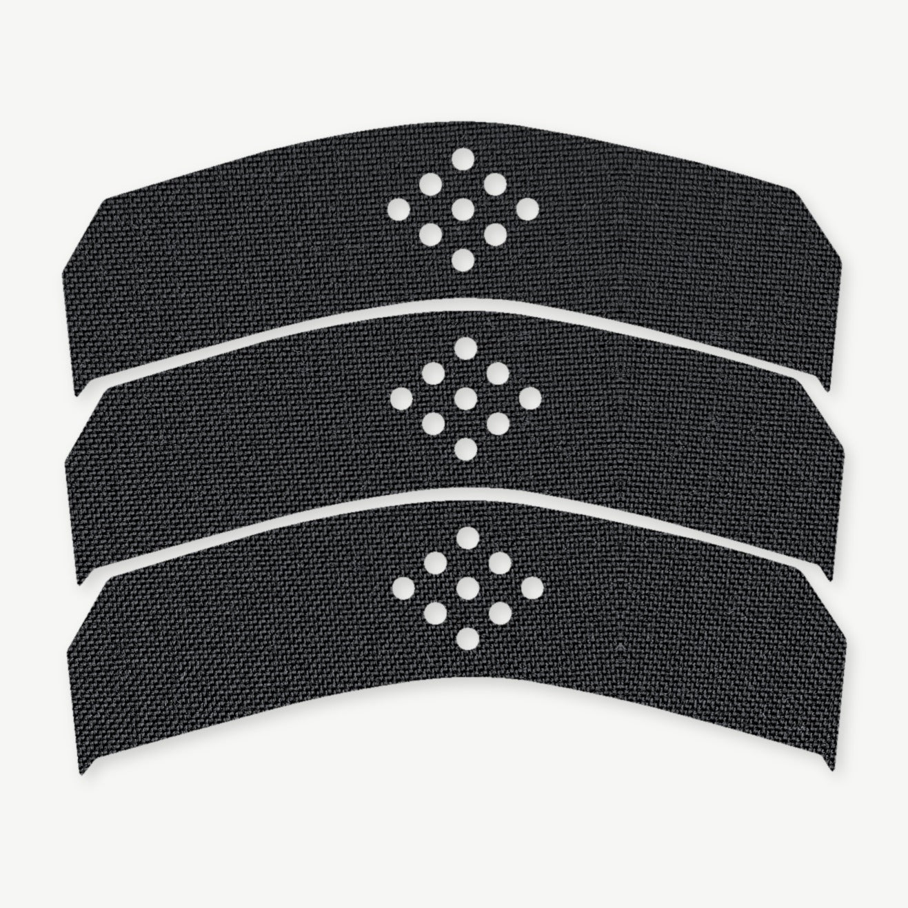 Mag Wrap Kit for FN Reflex (11 & 15-Round Extended Magazines) - die-cut Cordura 1000D kit pieces in Black - Combat Textiles