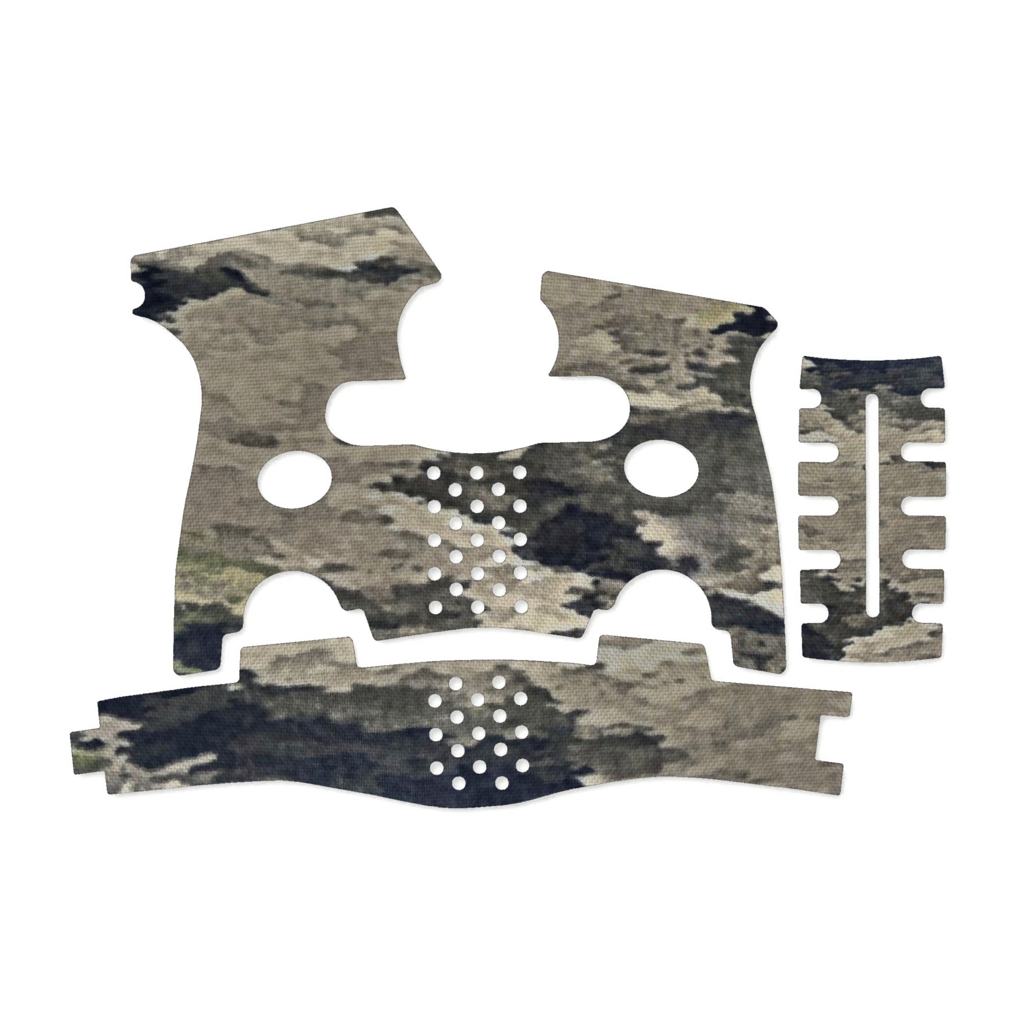 FN 503 grip wrap kit outline, A-TACS iX