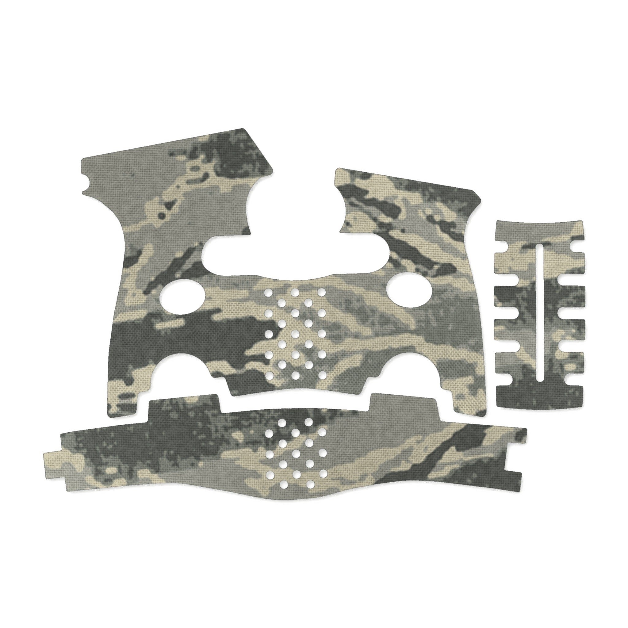 FN 503 grip wrap kit outline, Tiger Stripe (ABU)