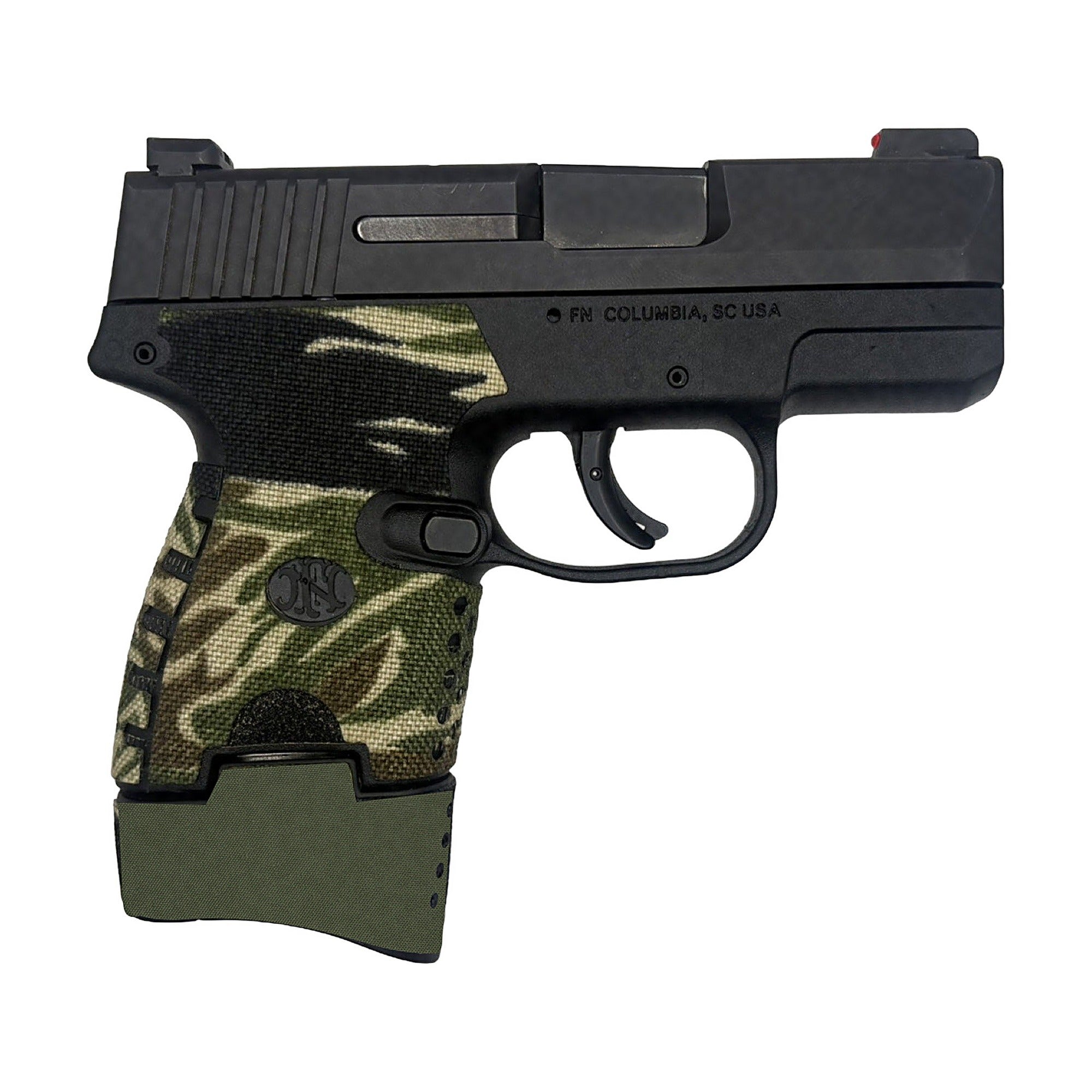 FN 503 (8-Round Extended Magazine) Cordura mag wrap, OD Green